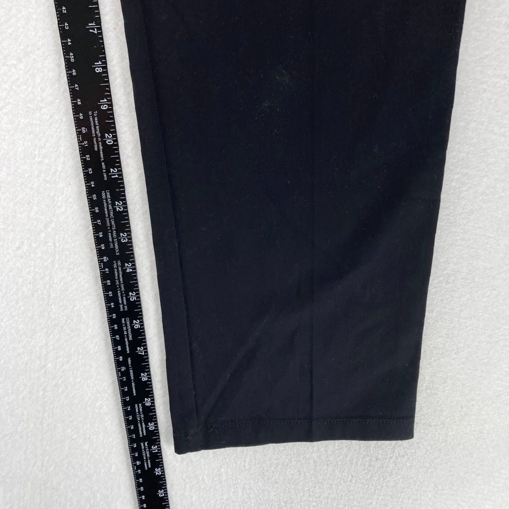 Vintage St Johns Bay Easy Care Pants Mens 32x32 Black Stretch Fabric Classic Fit Chino Pants Size US 32 / EU 48 - 7 Thumbnail