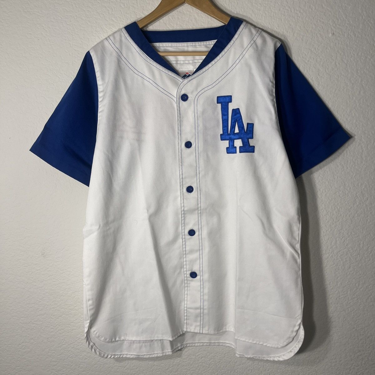 Apex Vtg Los Angeles Dodgers Jersey Size US L / EU 52-54 / 3 - 1 Thumbnail