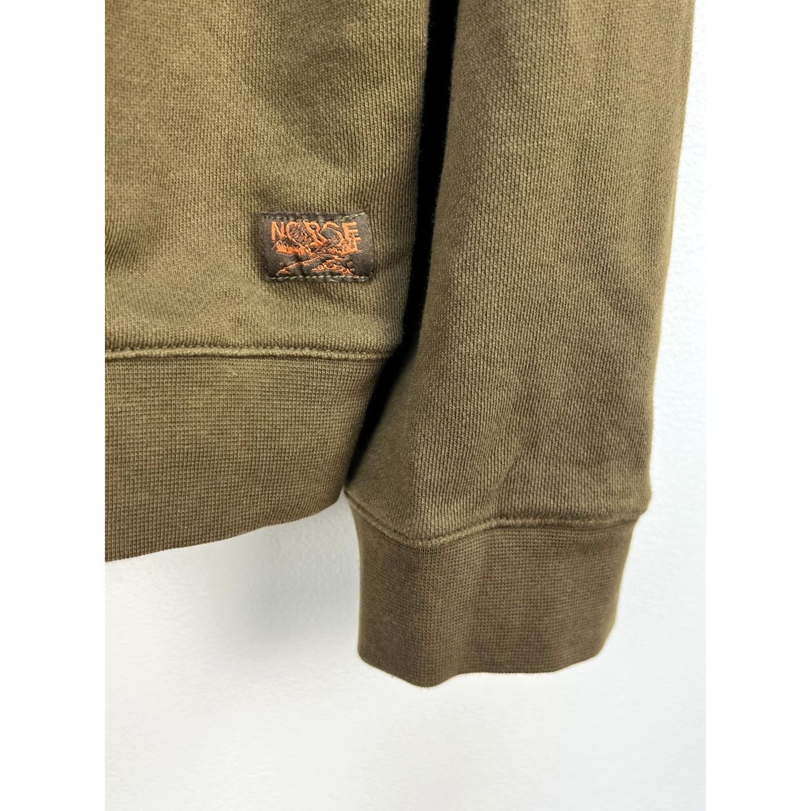 Norse Projects Norse Projects Vagn Mountain Hoodie XL Men's Logo Print Cotton Sweatshirt Size US XL / EU 56 / 4 - 6 Thumbnail