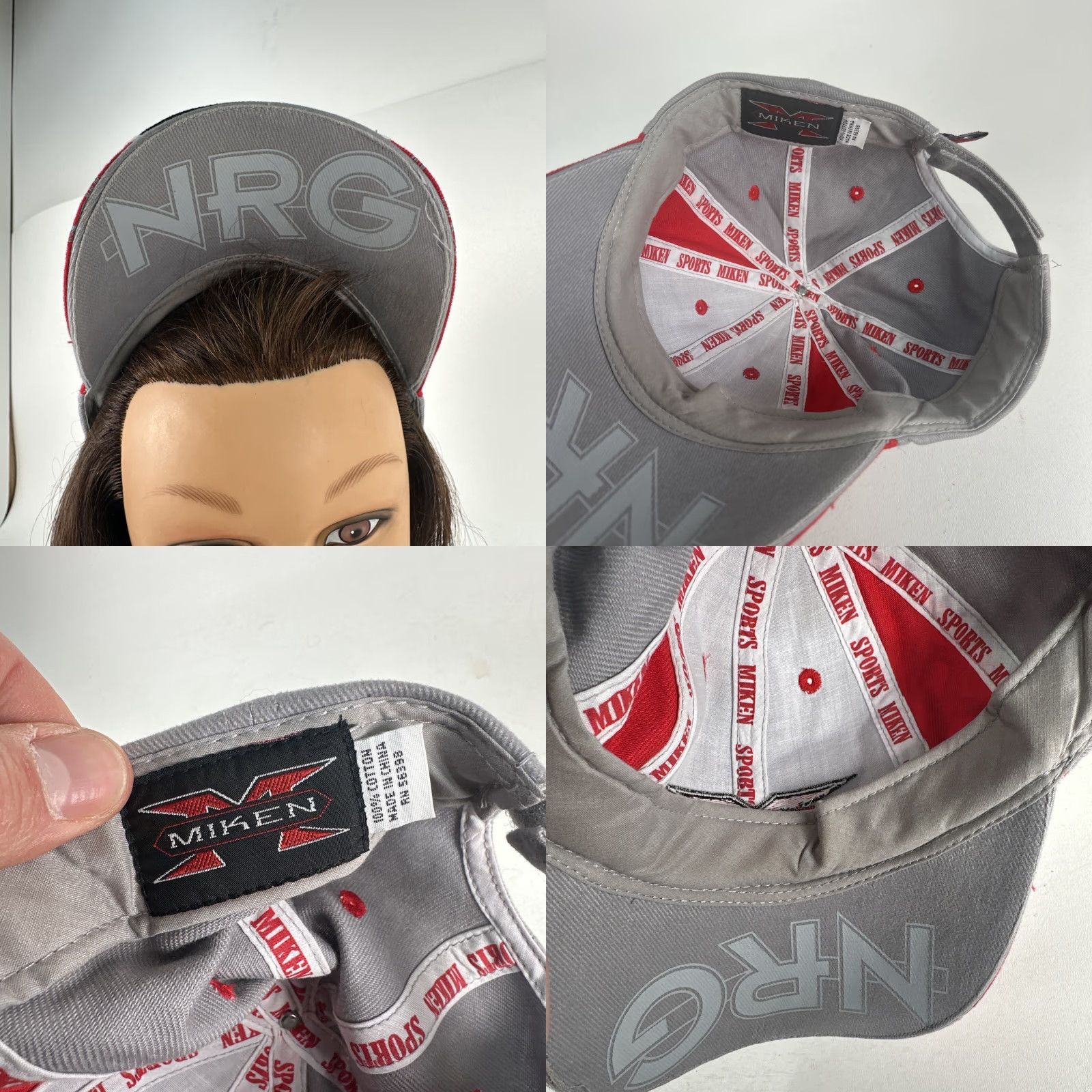 Vintage VINTAGE Miken Sports NRG Softball Baseball Cap Hat One Size Size ONE SIZE - 8 Thumbnail