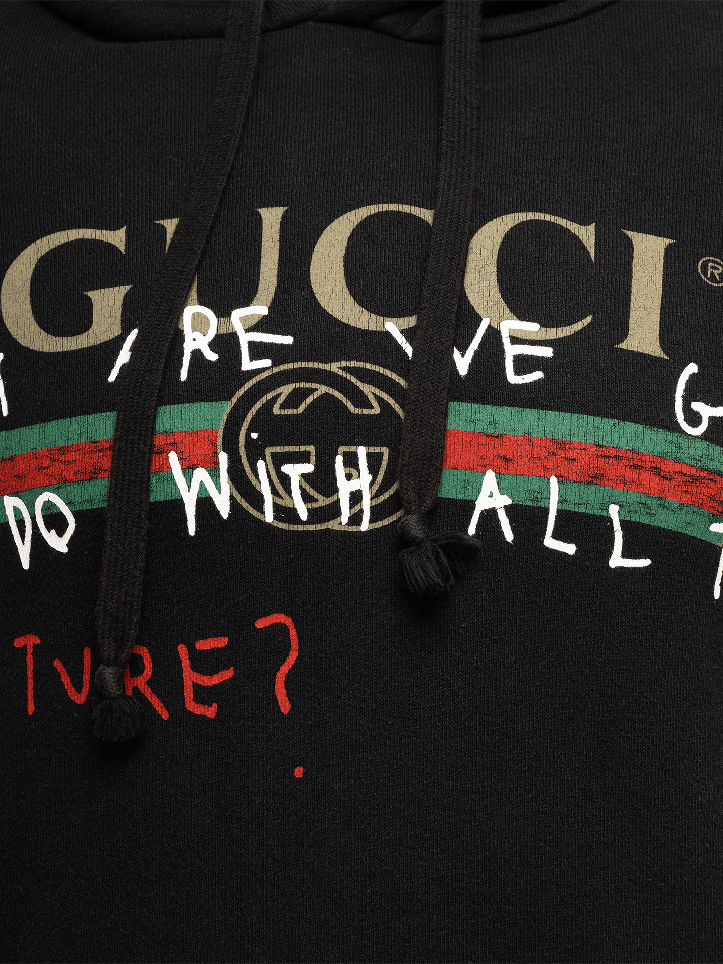 Gucci Gucci Coco Capitán black hoodie Size US XS / EU 42 / 0 - 2 Thumbnail