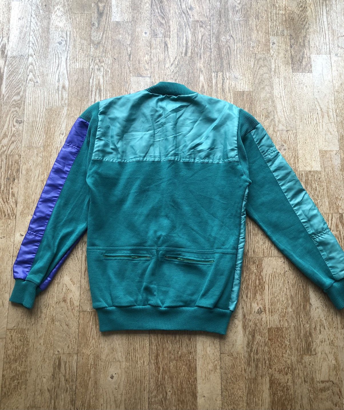 Vintage RARE TRICOTS DU ROCHER MADE IN FRANCE VINTAGE BOMBER JACKET Size US M / EU 48-50 / 2 - 6 Thumbnail