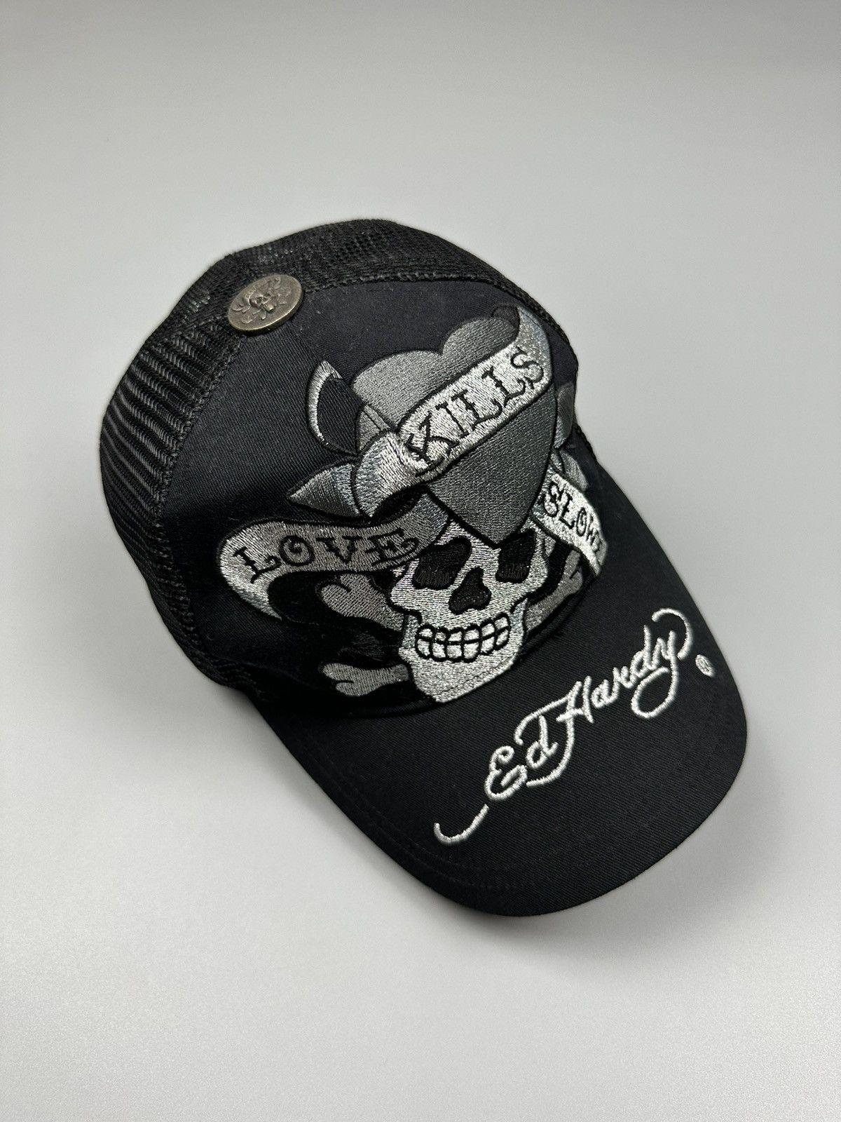 Christian Audigier Ed Hardy By Christian Audigier Kills Love Slowly Hats Size ONE SIZE - 5 Thumbnail