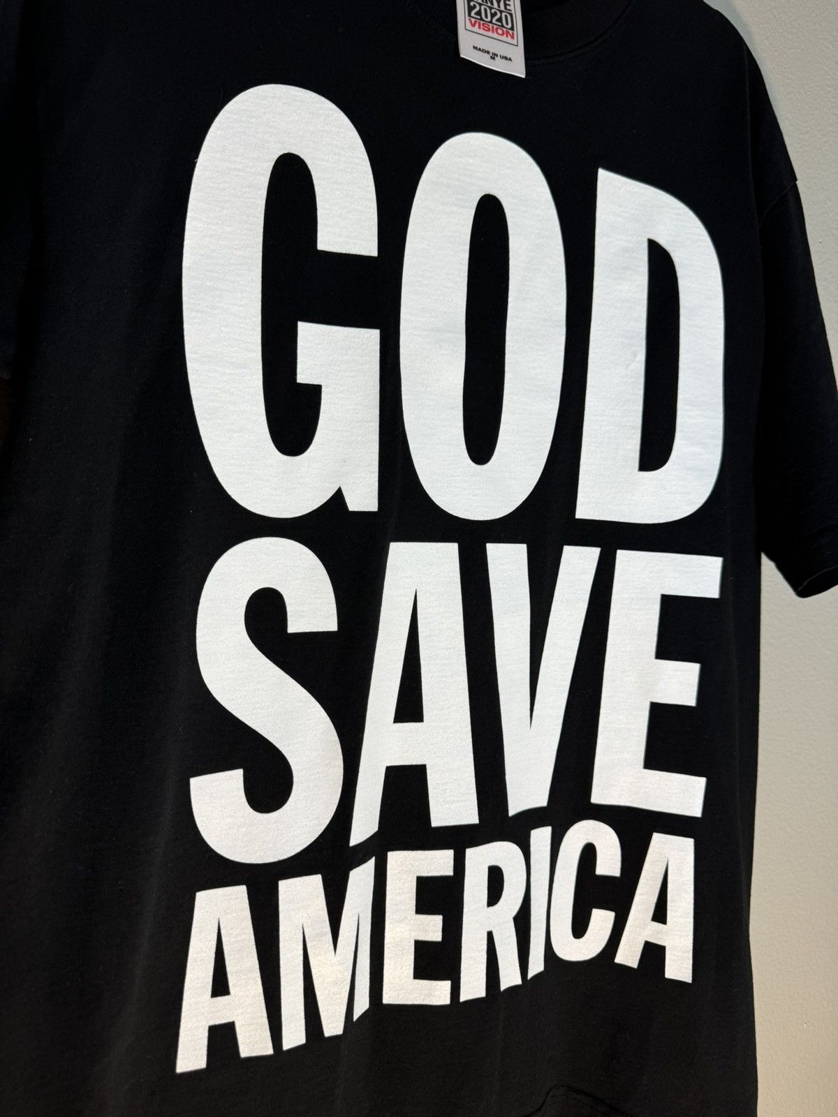 Kanye West × Vintage × Yeezy 🙏GOD SAVE AMERICA 🙏 Kanye West 2020 Vision Size US M / EU 48-50 / 2 - 7 Thumbnail