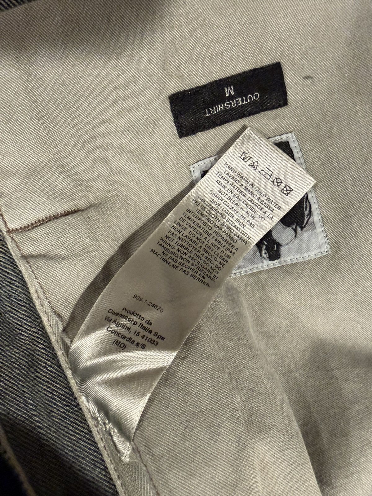 Rick Owens Rick Owens men’s 2025 denim jacket. 48/M.$3300 Size US M / EU 48-50 / 2 - 8 Thumbnail