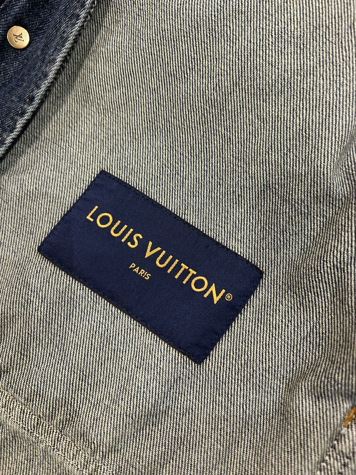 Louis Vuitton Louis Vuitton Monogram Double Denim Jacket Size US L / EU 52-54 / 3 - 4 Thumbnail