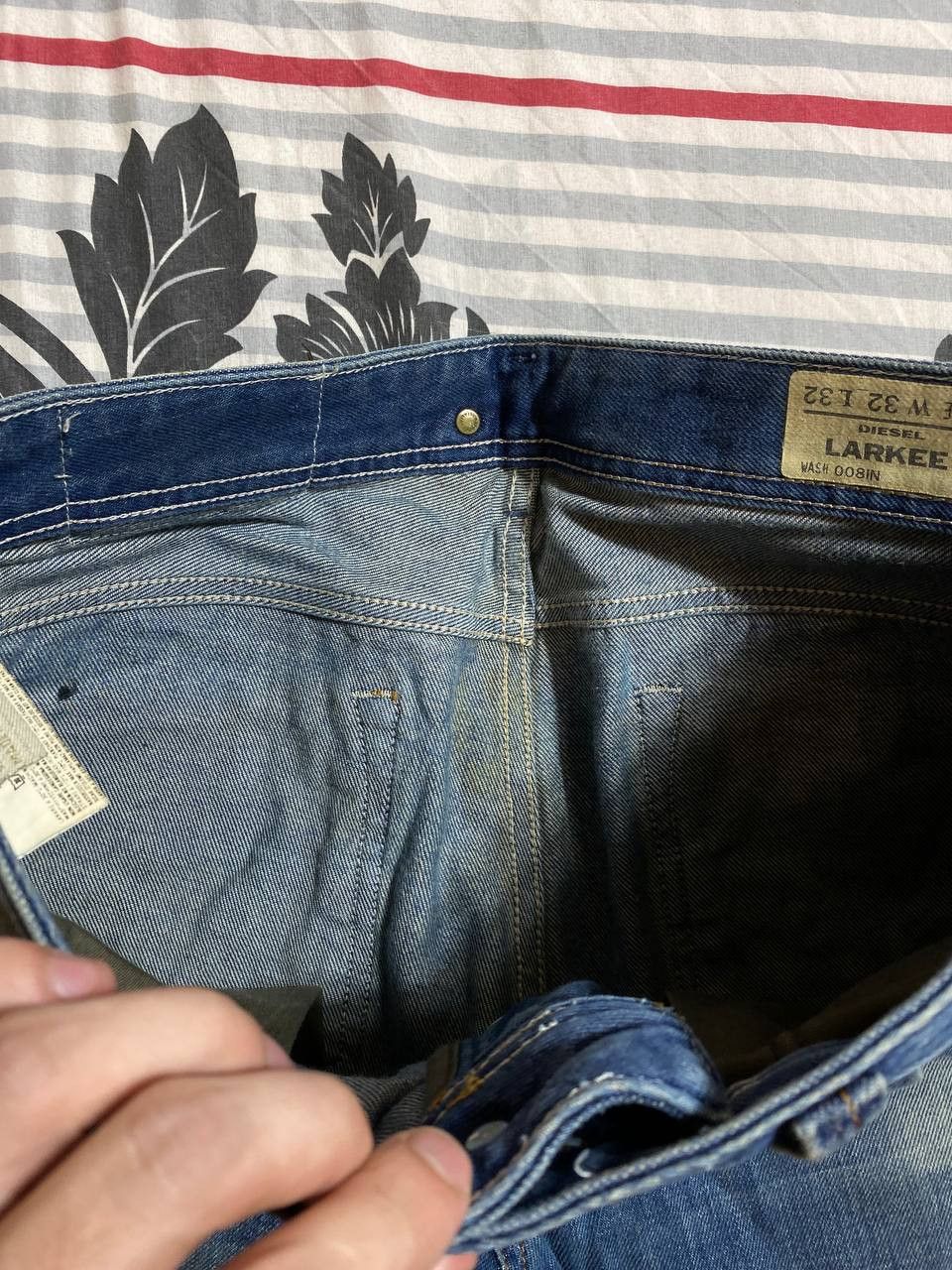Diesel × Vintage Crazy Vintage Diesel Industries Baggy Denim Jeans Y2K Size US 32 / EU 48 - 24 Thumbnail