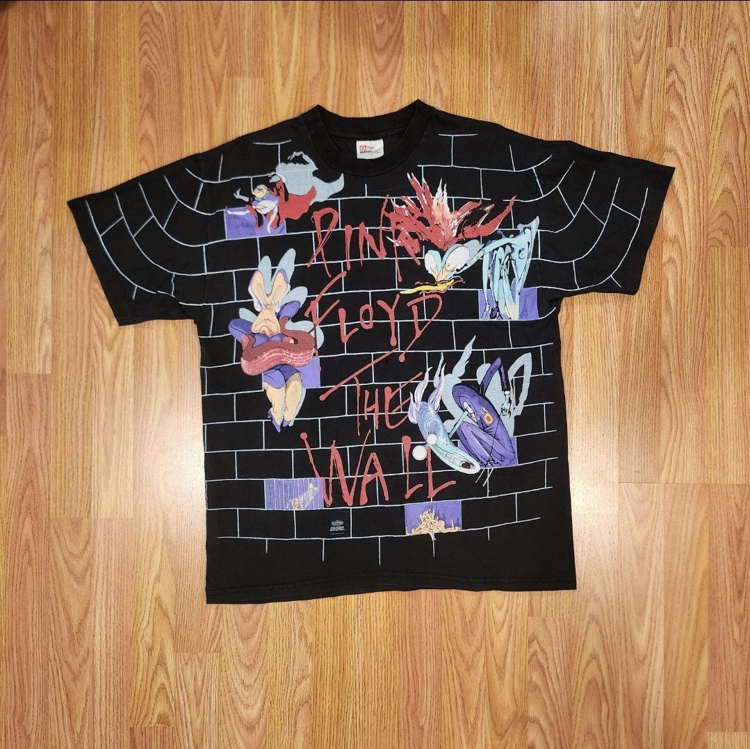 Pink Floyd Vintage 1982 Pink Floyd Off The Wall T Shirt Size US L / EU 52-54 / 3 - 1 Thumbnail
