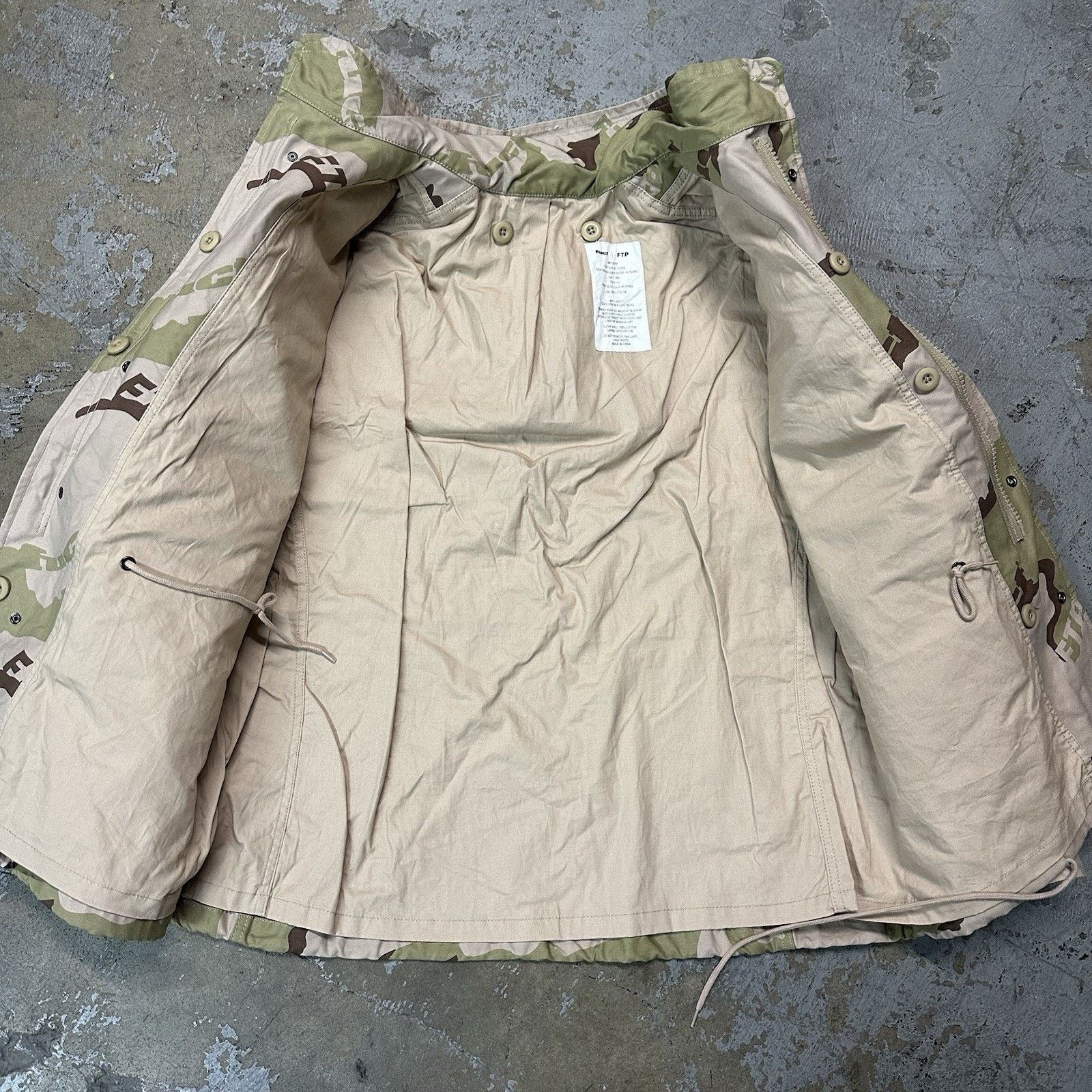 FUCT × Fuck The Population × Hypebeast Fuct x FTP F*ck The Population M65 Desert Camo Field Jacket Size US M / EU 48-50 / 2 - 3 Thumbnail