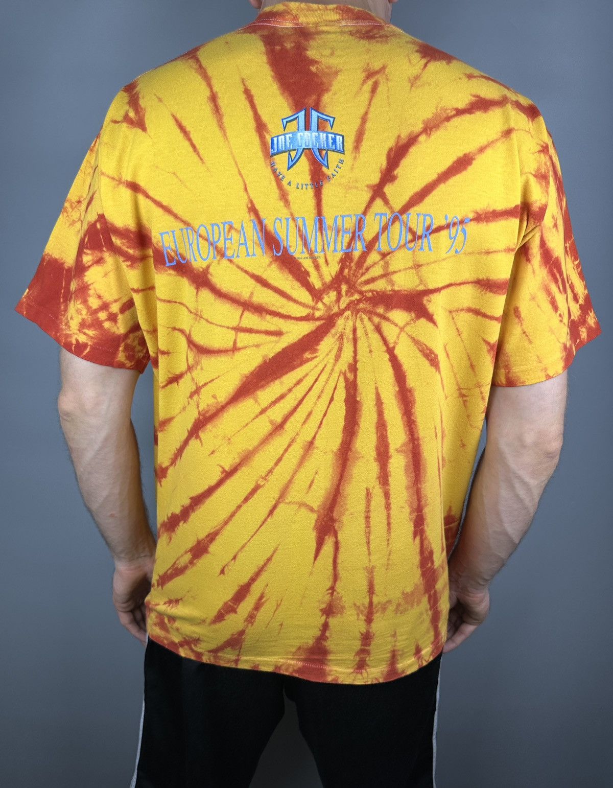 Band Tees 90s Vintage Joe Cocker Graphic T Shirt Tee Single Stitch Size US L / EU 52-54 / 3 - 4 Thumbnail