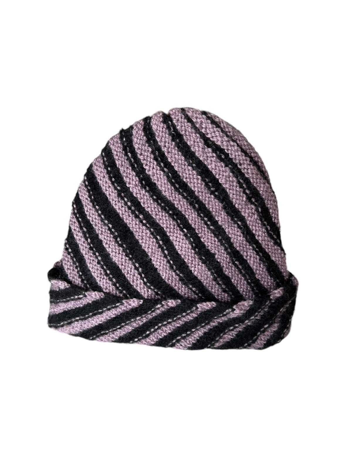 Japanese Brand × Kapital × Vintage Crochet Knitted handmade Beanie Hats Rare☠️☠️ Size ONE SIZE - 5 Thumbnail