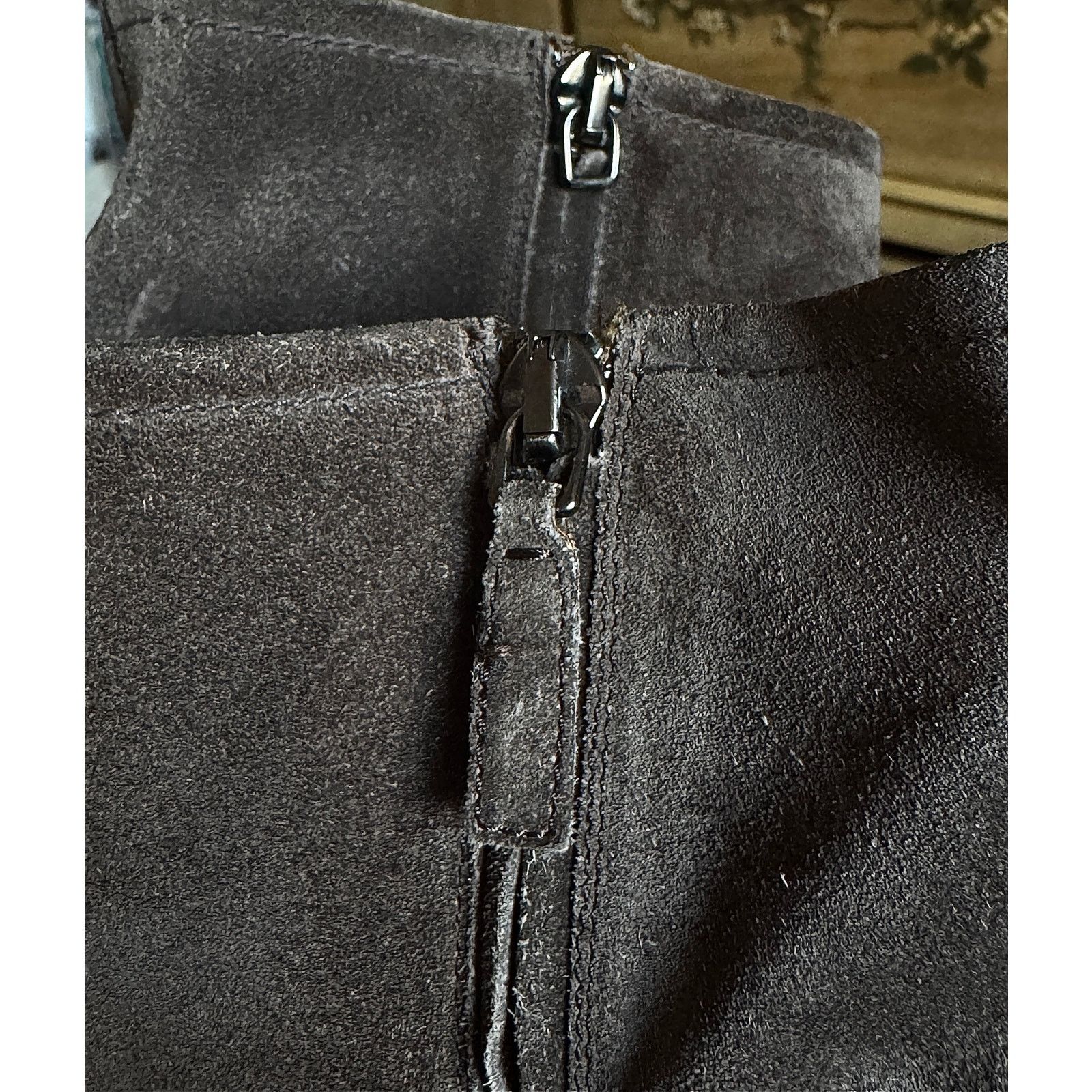 Prada Prada Brown Suede Ankle Boot Size US 6.5 / IT 36.5 - 7 Thumbnail