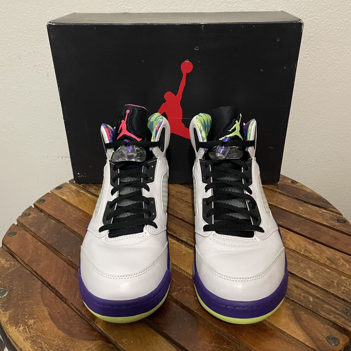 Jordan Brand × Nike Nike Air Jordan 5 Retro Alternate Bel-Air Mens US Size 12 Size US 12 / EU 45 - 3 Thumbnail