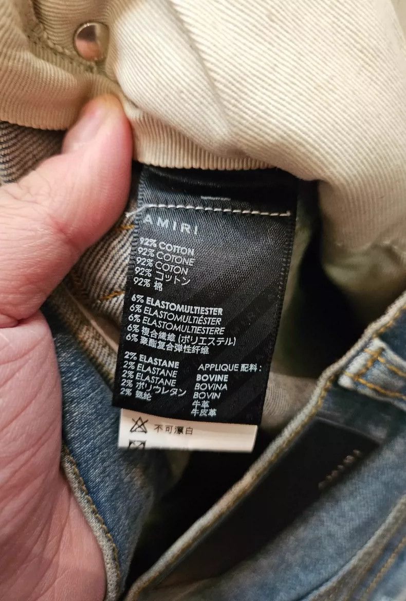 Amiri Amiri basic retro blue jeans Size US 32 / EU 48 - 5 Thumbnail