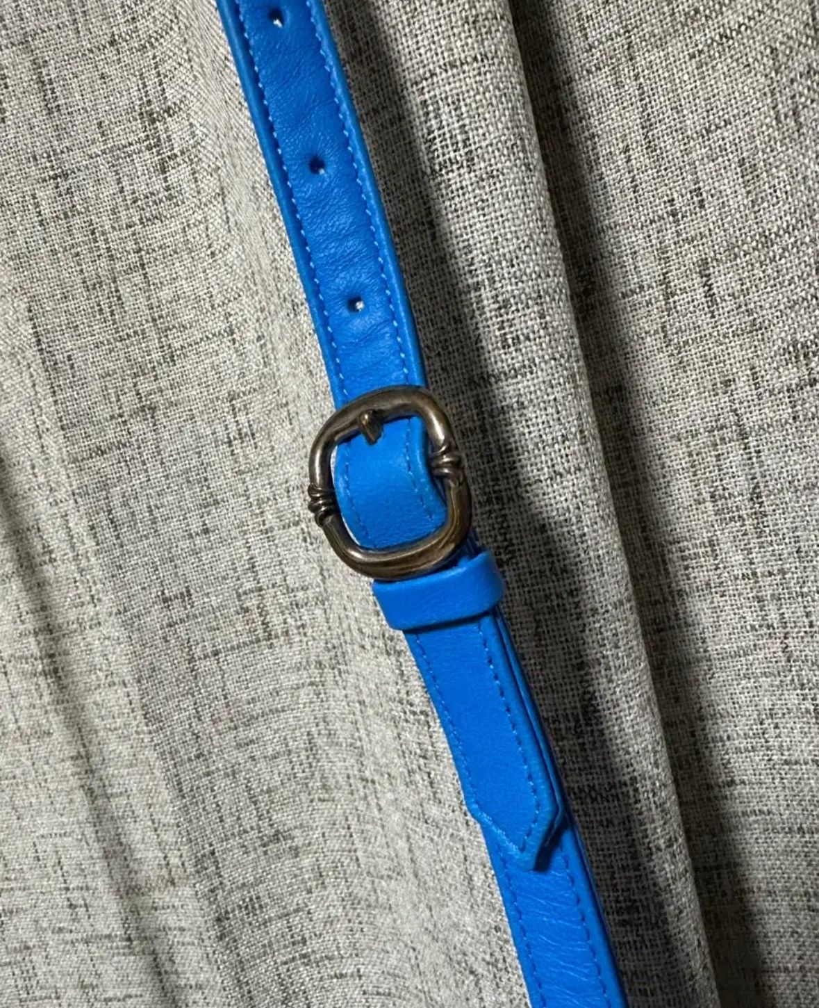 Chrome Hearts Taka Mini VINYL Bag Cross Patch / PVC BLUE Size ONE SIZE - 2 Thumbnail