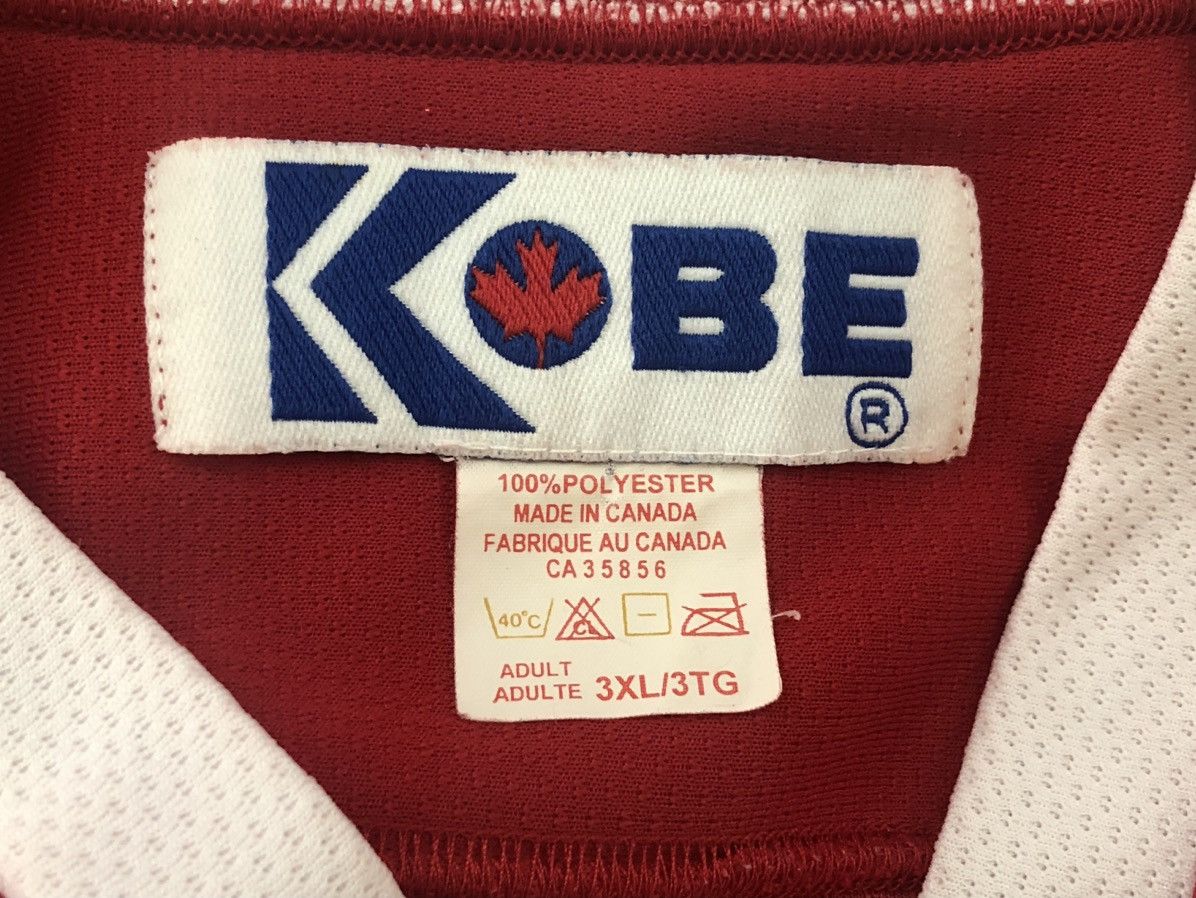 NHL × Vintage Vintage KOBE hockey jersey embroidered made in canada 3XL Size US XXL / EU 58 / 5 - 7 Thumbnail