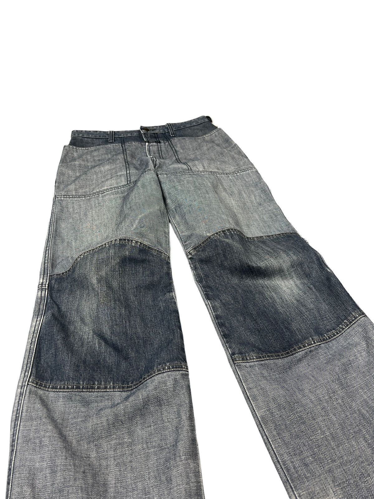 Marithe + Francois Girbaud 1990 Marithe Francois Girbaud Double Knee Baker Denim Pants Size US 30 / EU 46 - 12 Thumbnail