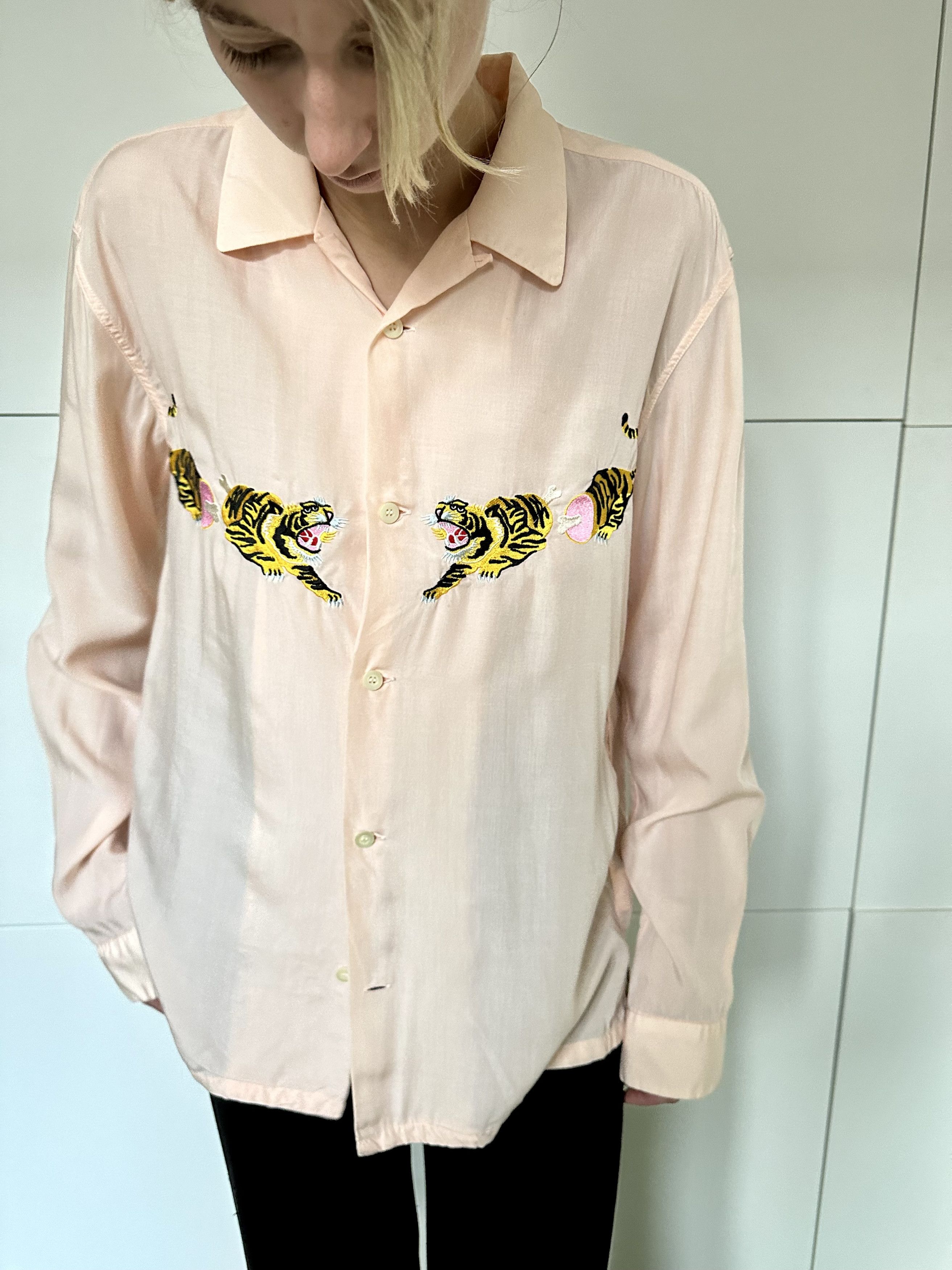 Undercover *Insane* JohnUNDERCOVER embroidered shirt | Grailed