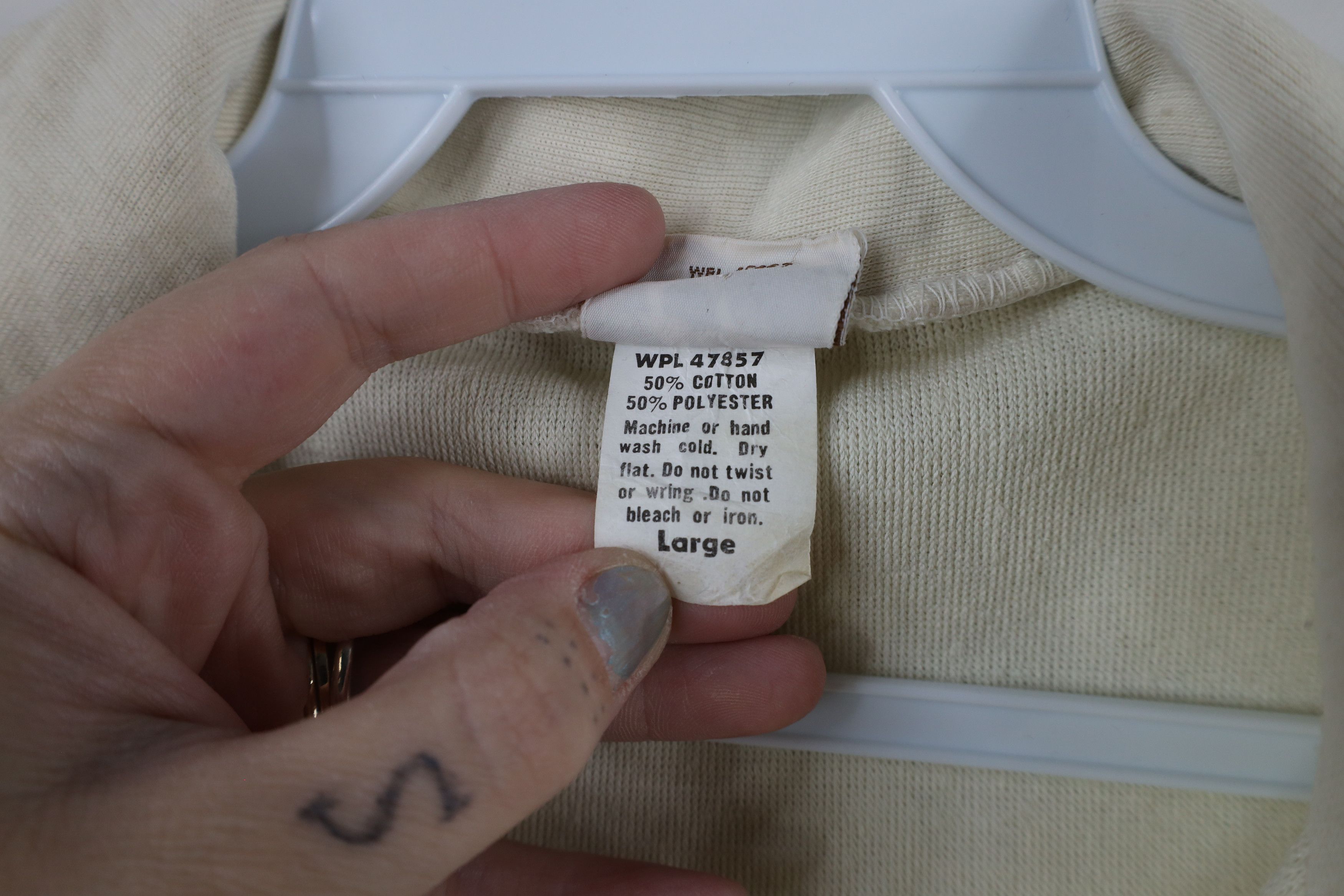 Vintage Vintage 70s Streetwear Terry Cloth Collared Polo Shirt USA Size L / US 10 / IT 46 - 7 Thumbnail