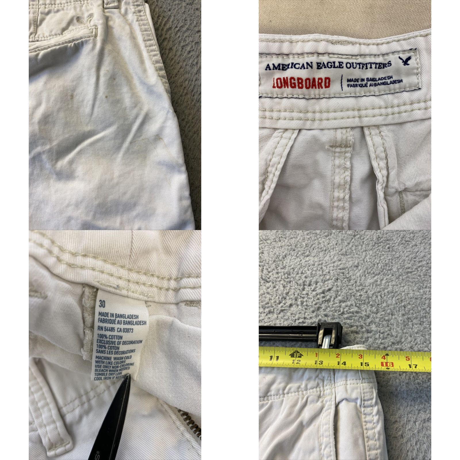 American Eagle Outfitters American Eagle Outfitters Longboard Shorts - Men’s 30 khaki / 95-39, Regular, Tan, Chino, Light, 30, American Eagle Outfitters, Men, 95-39 Size US 30 / EU 46 - 8 Thumbnail