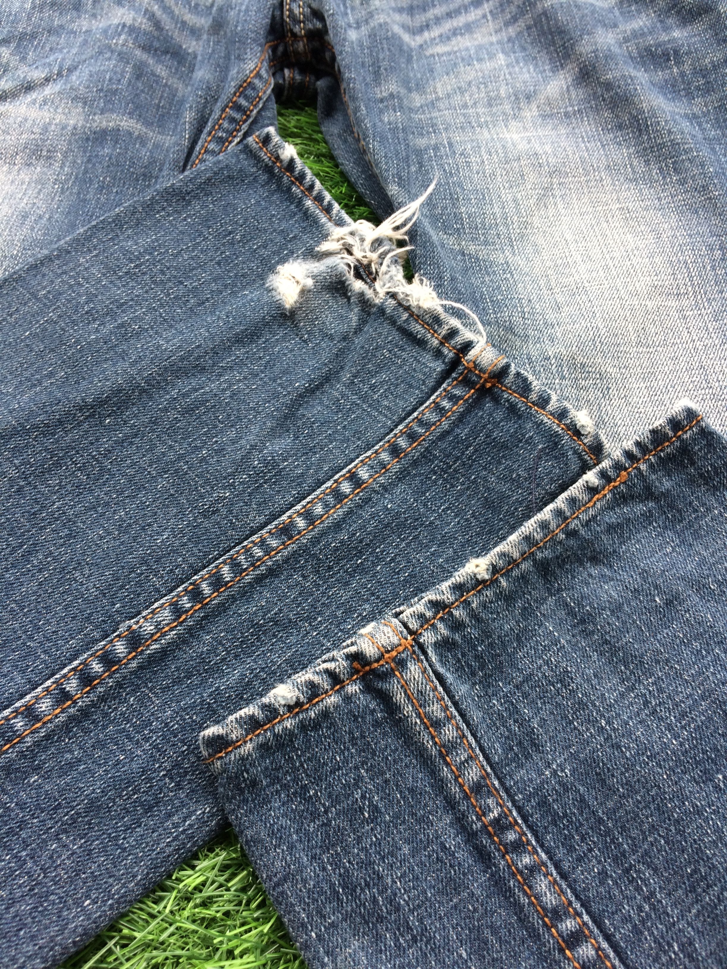 Japanese Brand Japanese Double Waist Denim Jeans Pants #D-867 Size US 30 / EU 46 - 7 Thumbnail