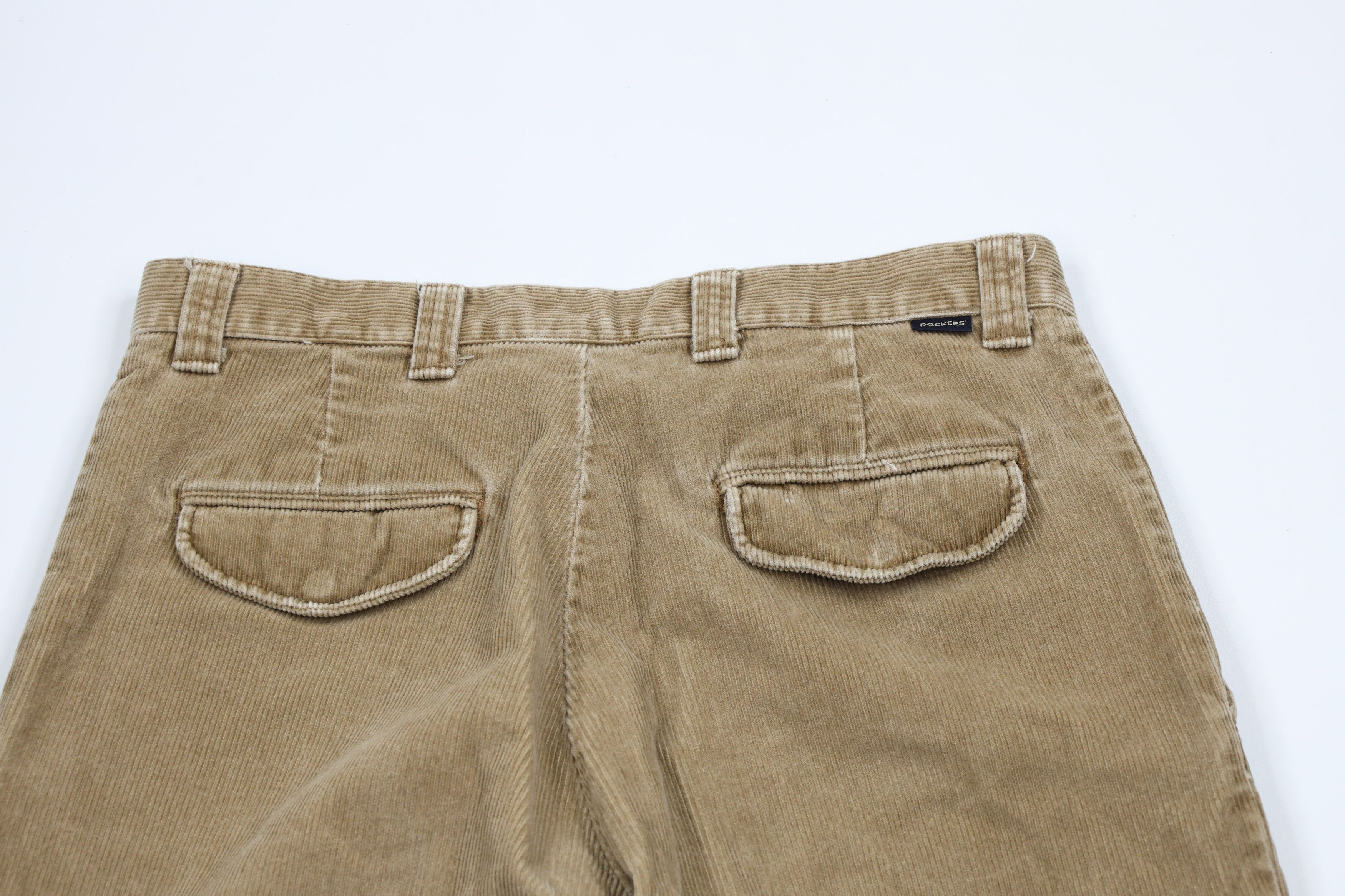 Vintage Vintage 90s Streetwear Wide Leg Surplus Corduroy Chino Pants Size US 34 / EU 50 - 9 Thumbnail