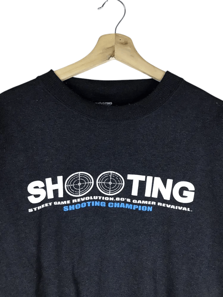 Vintage Vintage Shooting Street Game Revolution Sweatshirts Size US L / EU 52-54 / 3 - 3 Thumbnail