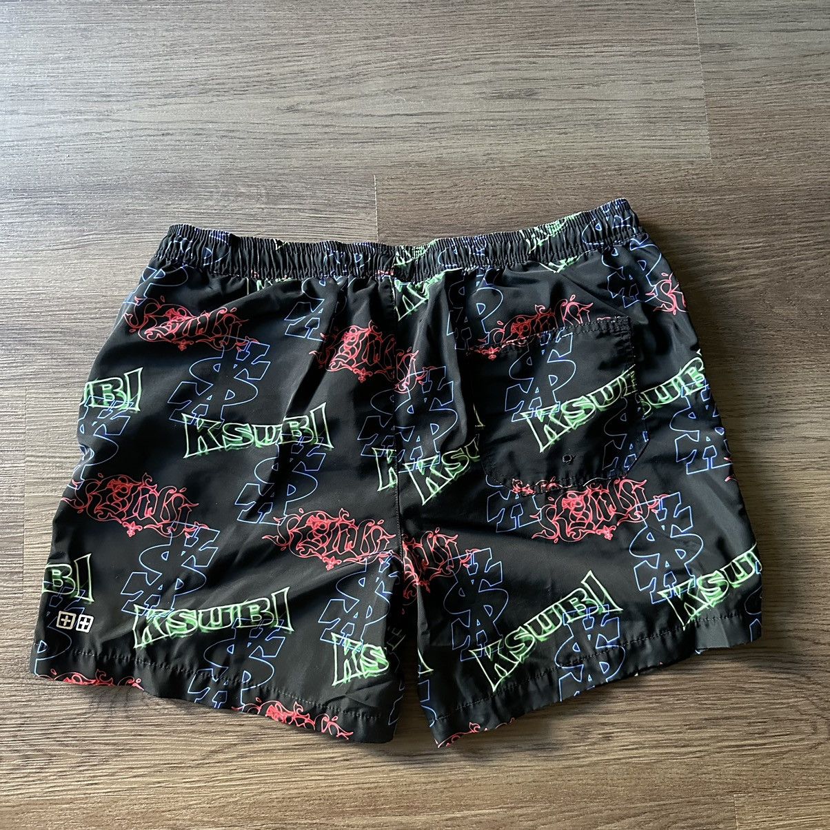 Japanese Brand × Ksubi Ksubi All Over Print Nylon Shorts Size US 32 / EU 48 - 2 Thumbnail
