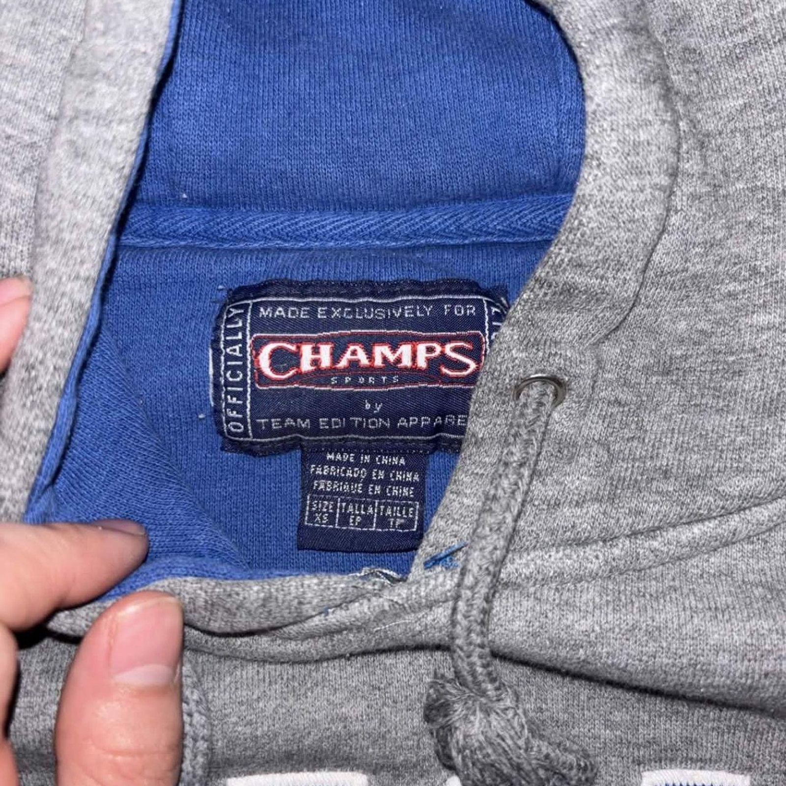 Champs Sport 00s Duke Blue Devils Collegiate Hoodie Size US XS / EU 42 / 0 - 3 Thumbnail
