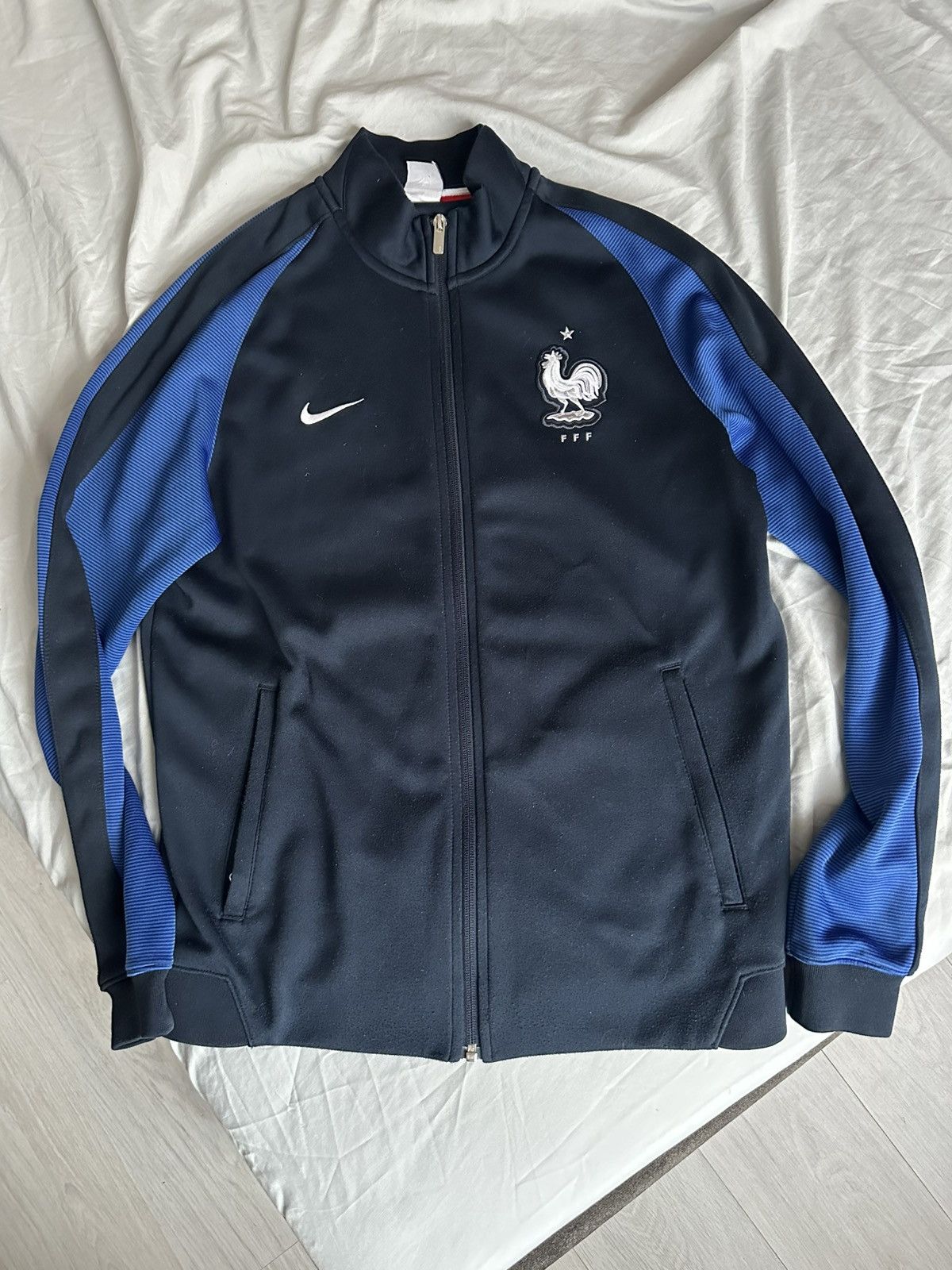 Nike Nike France Vintage Track Jacket Size US M / EU 48-50 / 2 - 1 Thumbnail