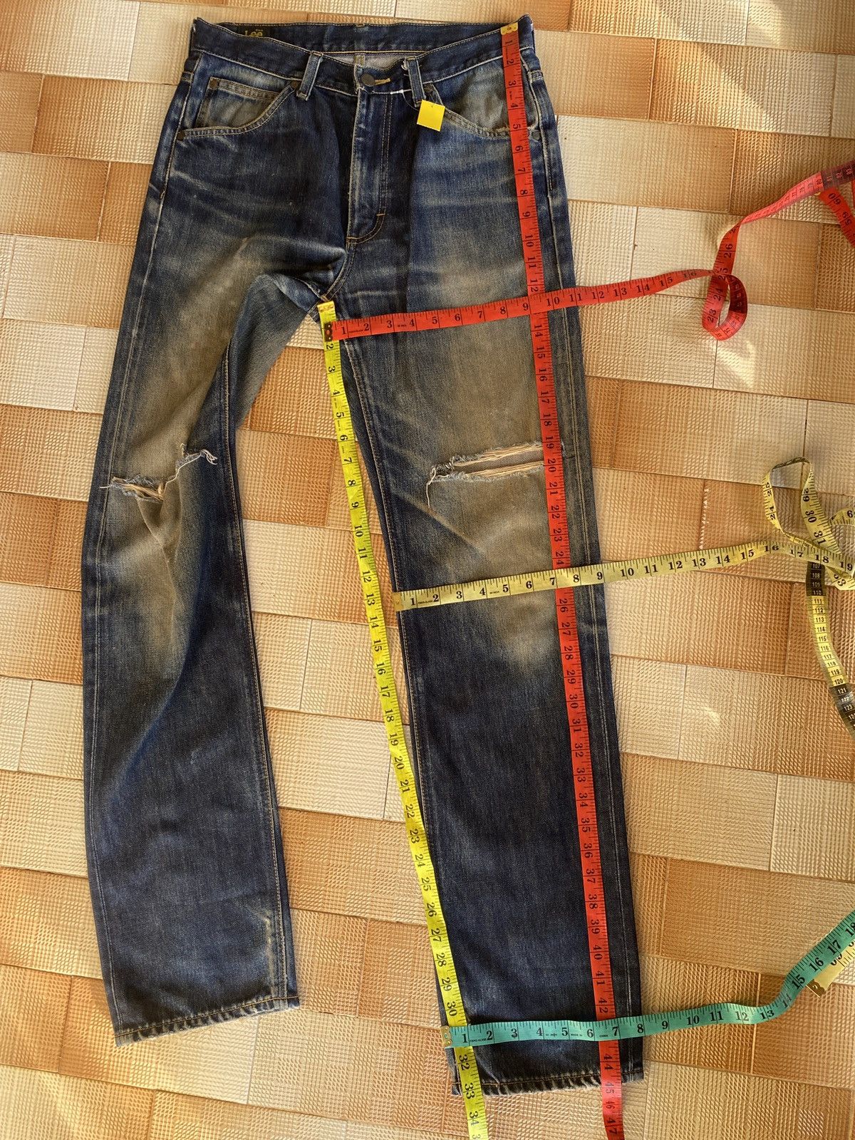 Lee × Vintage Vintage LEE RIDER loose cut denim Size US 30 / EU 46 - 18 Thumbnail