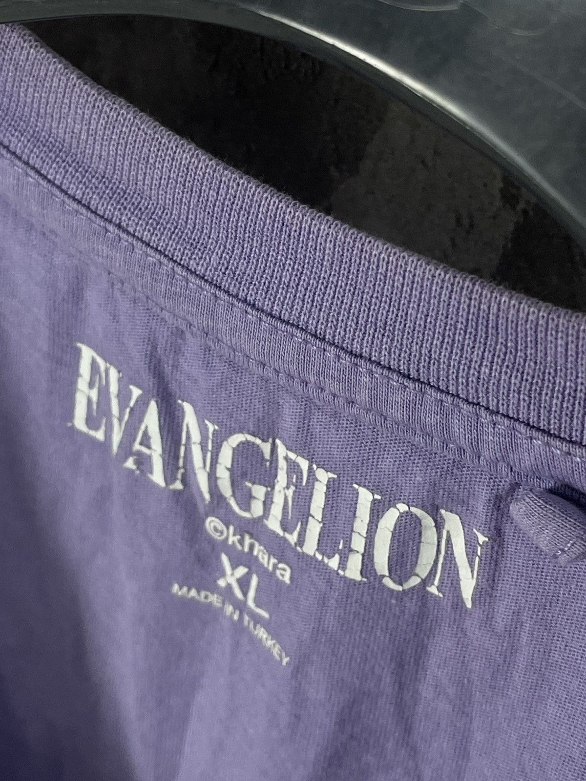 Anime × Japanese Brand End Band of Neon Genesis Evangelion Anime Tee Manga Tshirt Size US XL / EU 56 / 4 - 7 Thumbnail