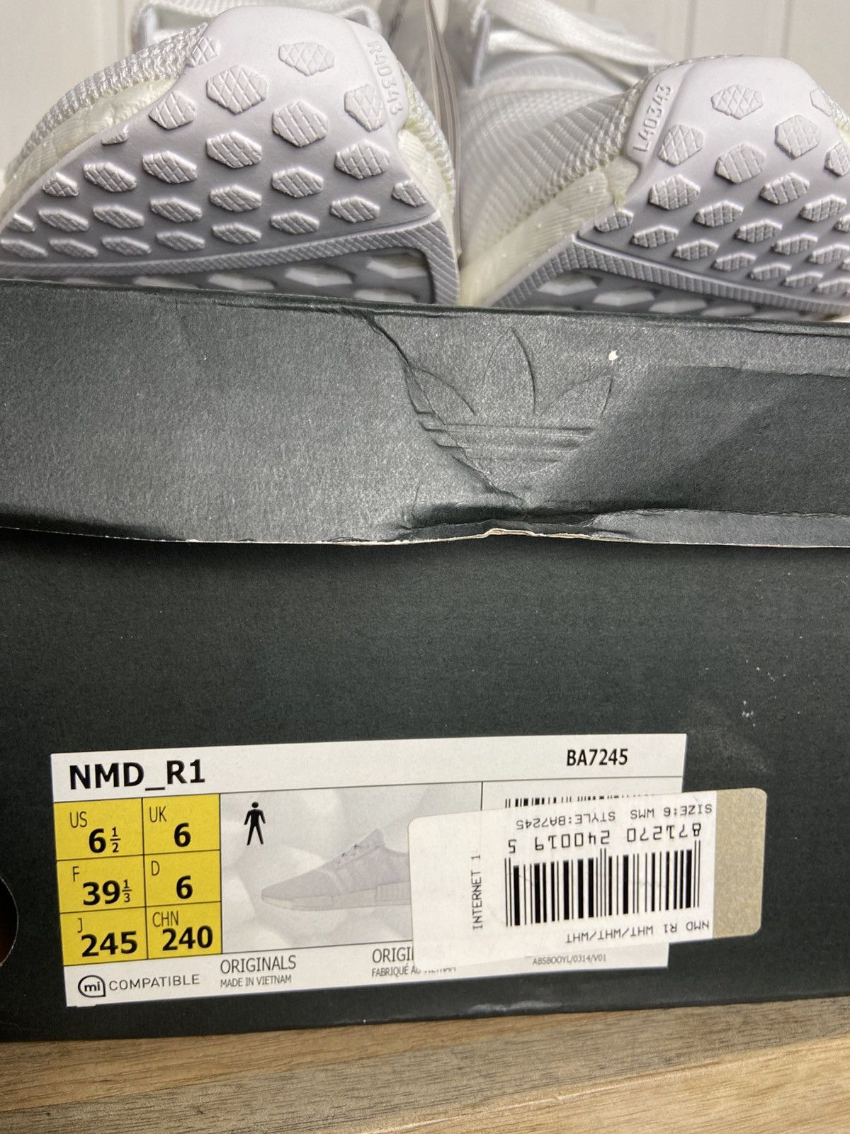 rice mill ultra boost vs nmd r1 sizing