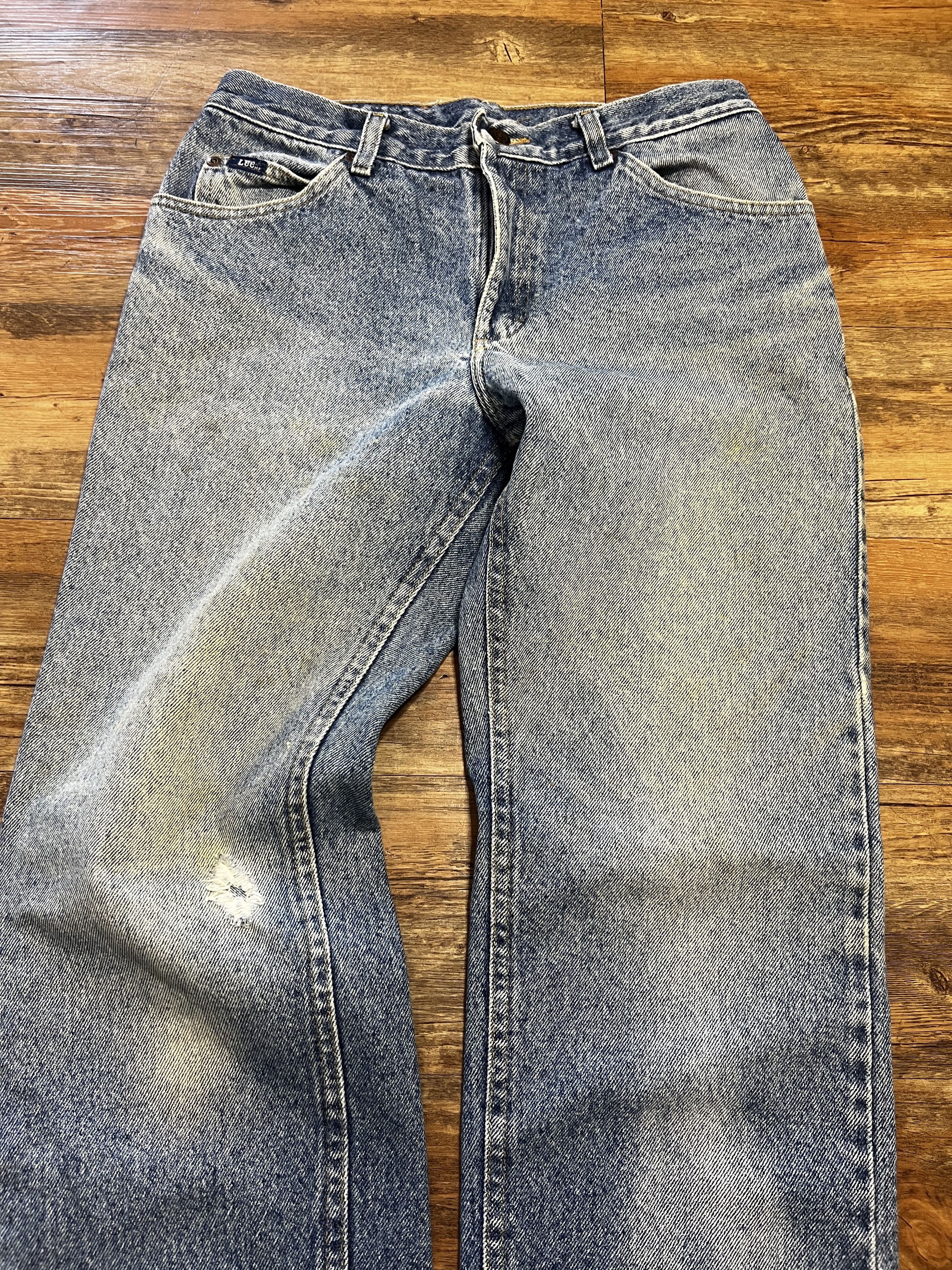 Lee × Vintage Vintage Lee Blue Denim Jean Pants Size US 30 / EU 46 - 2 Thumbnail