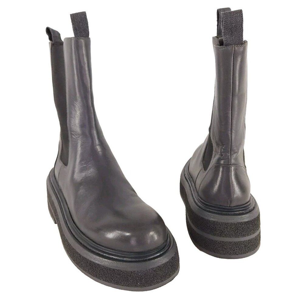 Marsell Marsell Zuccone Tronchetto Elast Chelsea Beatle Boots 37.5 Size US 7.5 / IT 37.5 - 2 Thumbnail