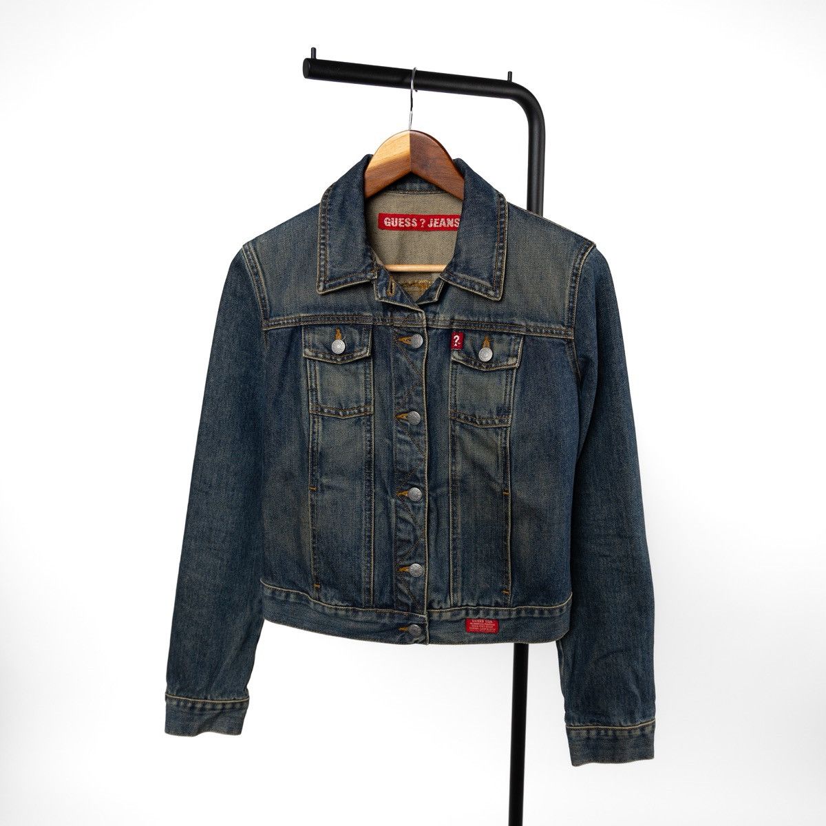 Guess Vintage Guess Jeans USA Womens Denim Jacket Blue Trucker Size M / US 6-8 / IT 42-44 - 1 Thumbnail