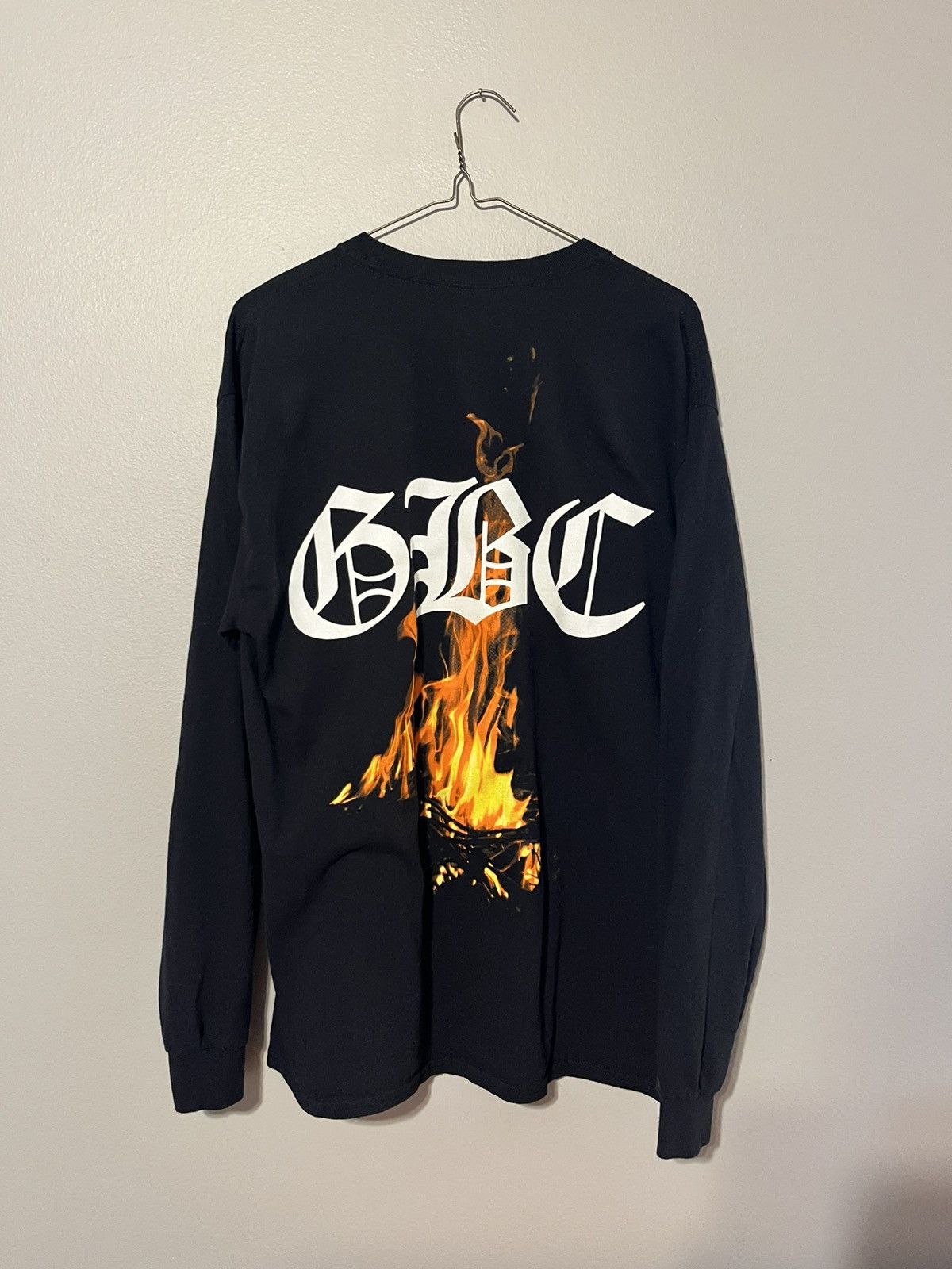 Lil Peep Lil Peep Gothboiclique / GBC Bonfire Long Sleeve Size US L / EU 52-54 / 3 - 1 Thumbnail