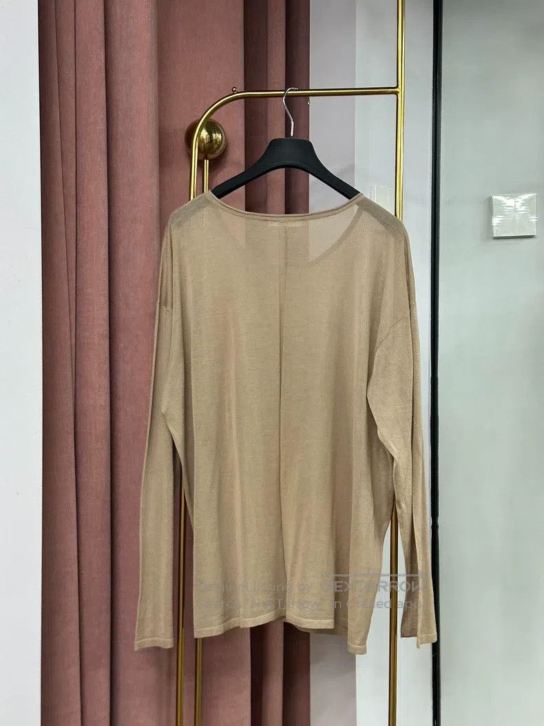 The Row The row Crew Neck Long Sleeve Top Size M / US 6-8 / IT 42-44 - 3 Thumbnail