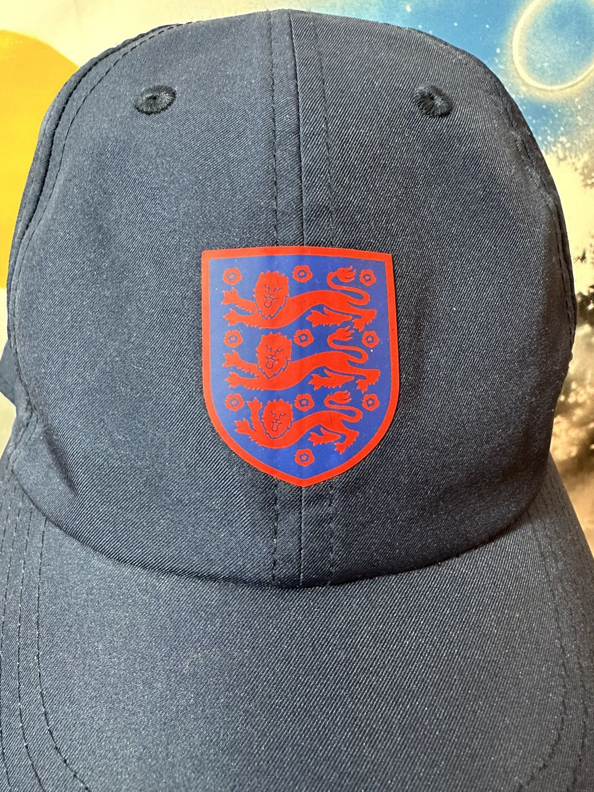 Japanese Brand × Nike Nike vintage cap England Size ONE SIZE - 3 Thumbnail