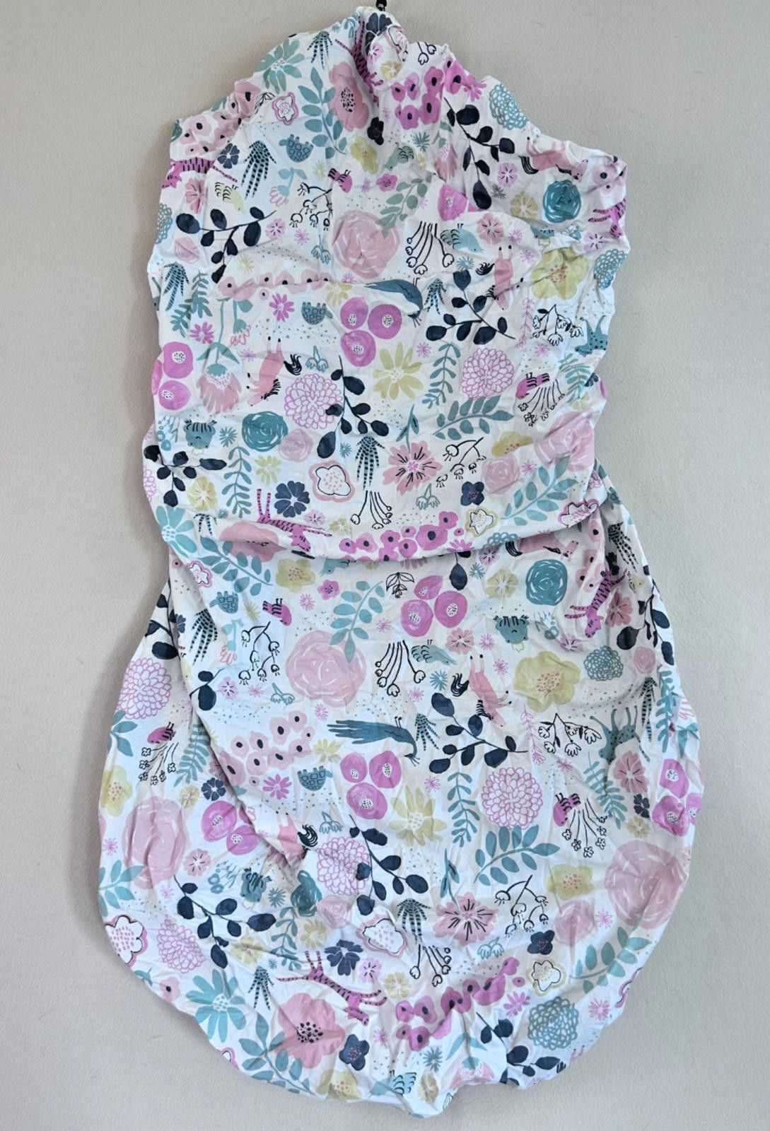 Designer POTTERY BARN Organic Cotton Fitted Sheet Fairytale Friends Size ONE SIZE - 1 Thumbnail