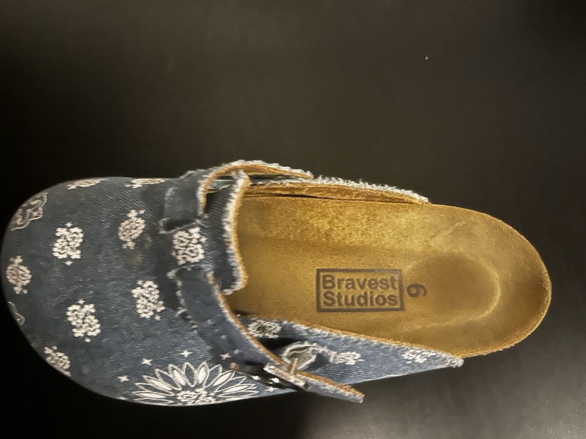 Bravest Studios Bravest Studio Custom Denim Birkenstock Boston Size US 9 / EU 42 - 6 Thumbnail