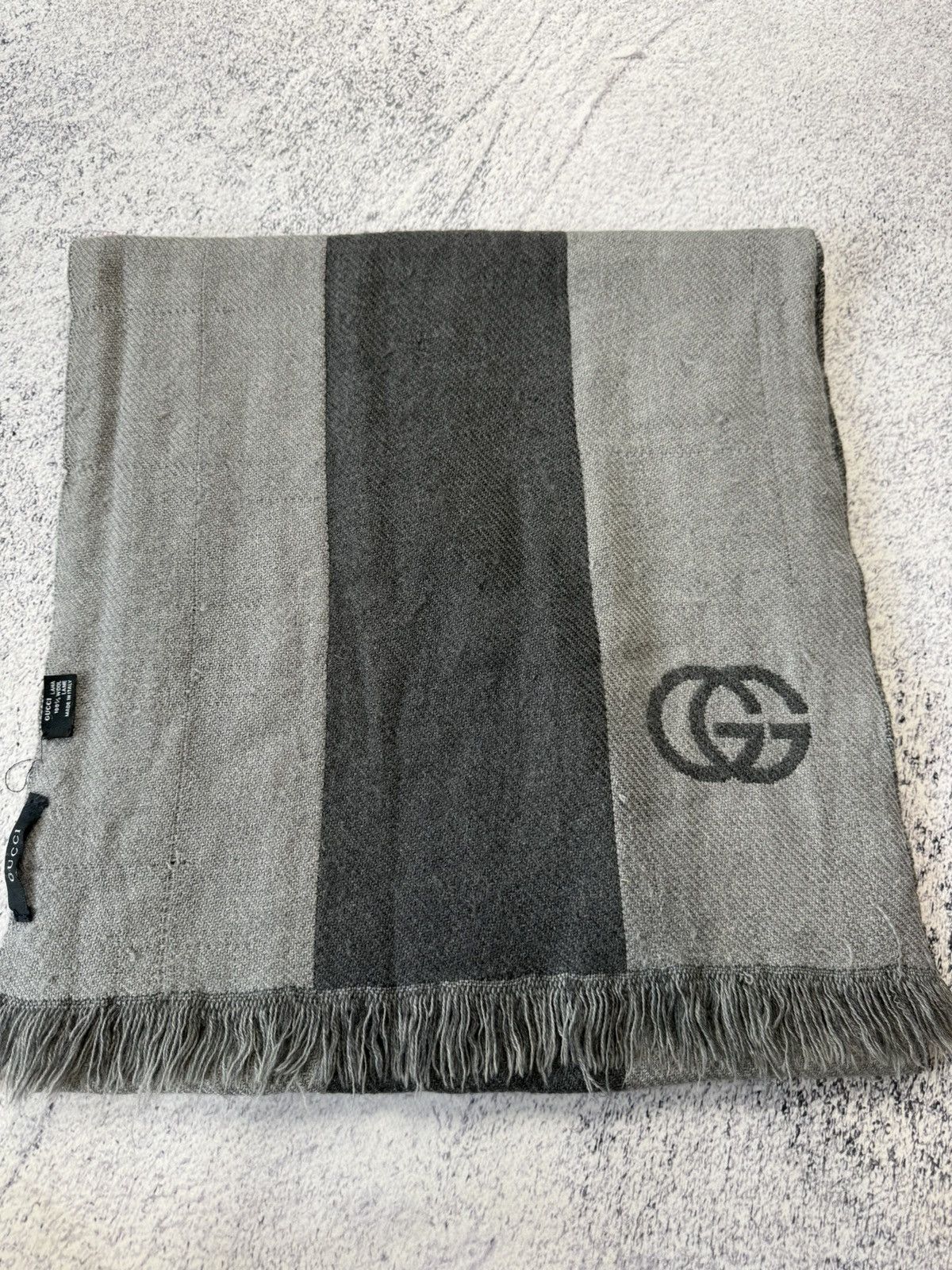 Gucci Vintage Gucci scarf wool Size ONE SIZE - 3 Thumbnail