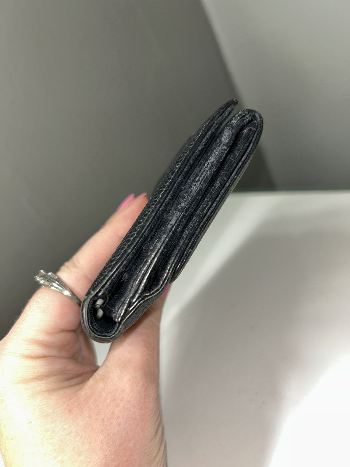 Chanel Chanel Caviar Leather Timeless CC Flap Compact Wallet Size ONE SIZE - 14 Thumbnail