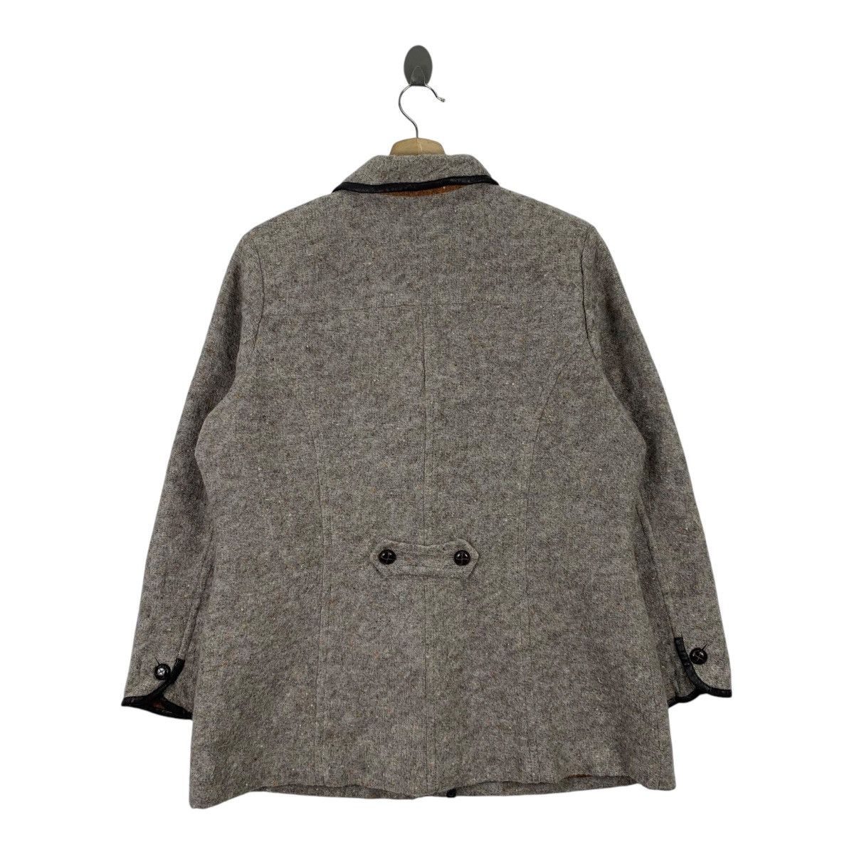 Japanese Brand × Kansai Yamamoto Kansai Bis KANSAI YAMAMOTO Japanese Brand Wool Coat Jacket Size US L / EU 52-54 / 3 - 2 Thumbnail