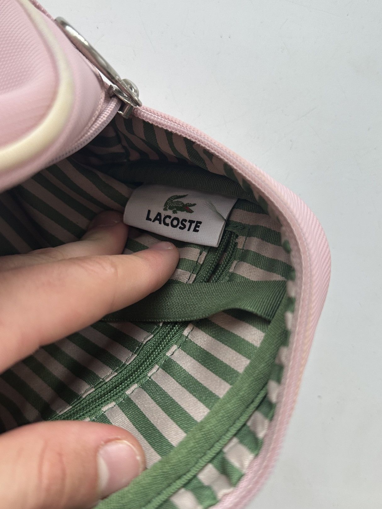 Lacoste Lacoste handbag vintage pink rare Size ONE SIZE - 5 Thumbnail