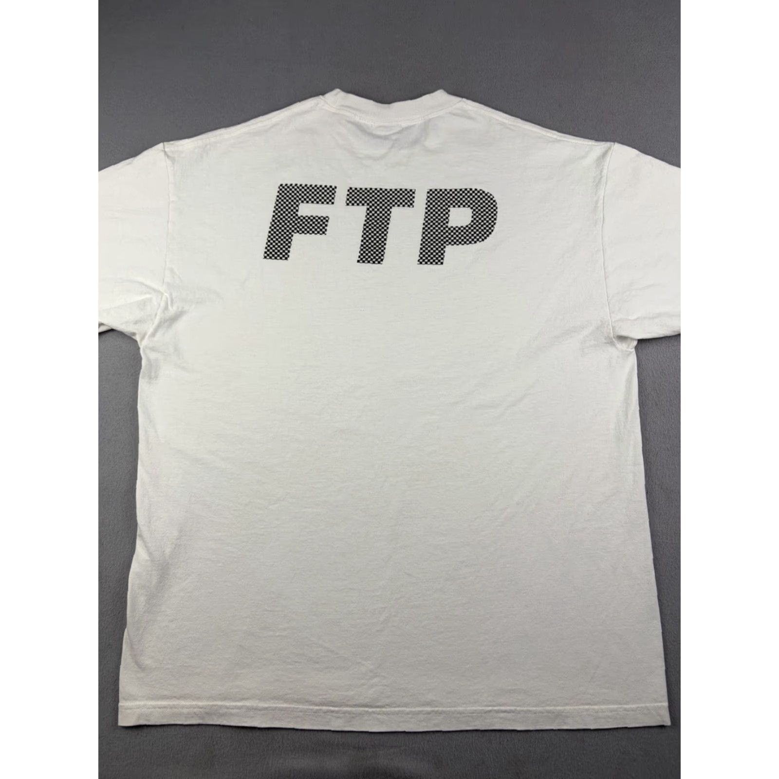 Vintage FTP T-Shirt Mens 2XL White Logo USA Made Short Sleeve Crew Neck Graphic Print Vintage No Size US XXL / EU 58 / 5 - 5 Thumbnail