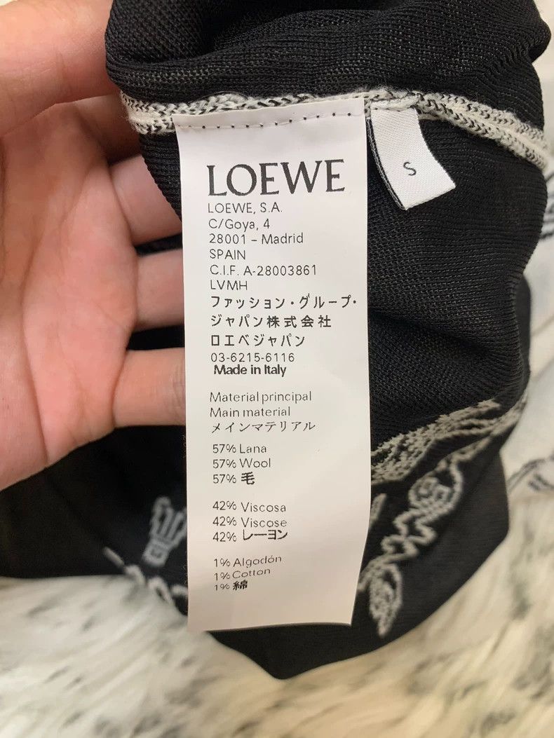 Loewe LOEWE Knitted short sleeve T-shirt Size S / US 4 / IT 40 - 6 Thumbnail