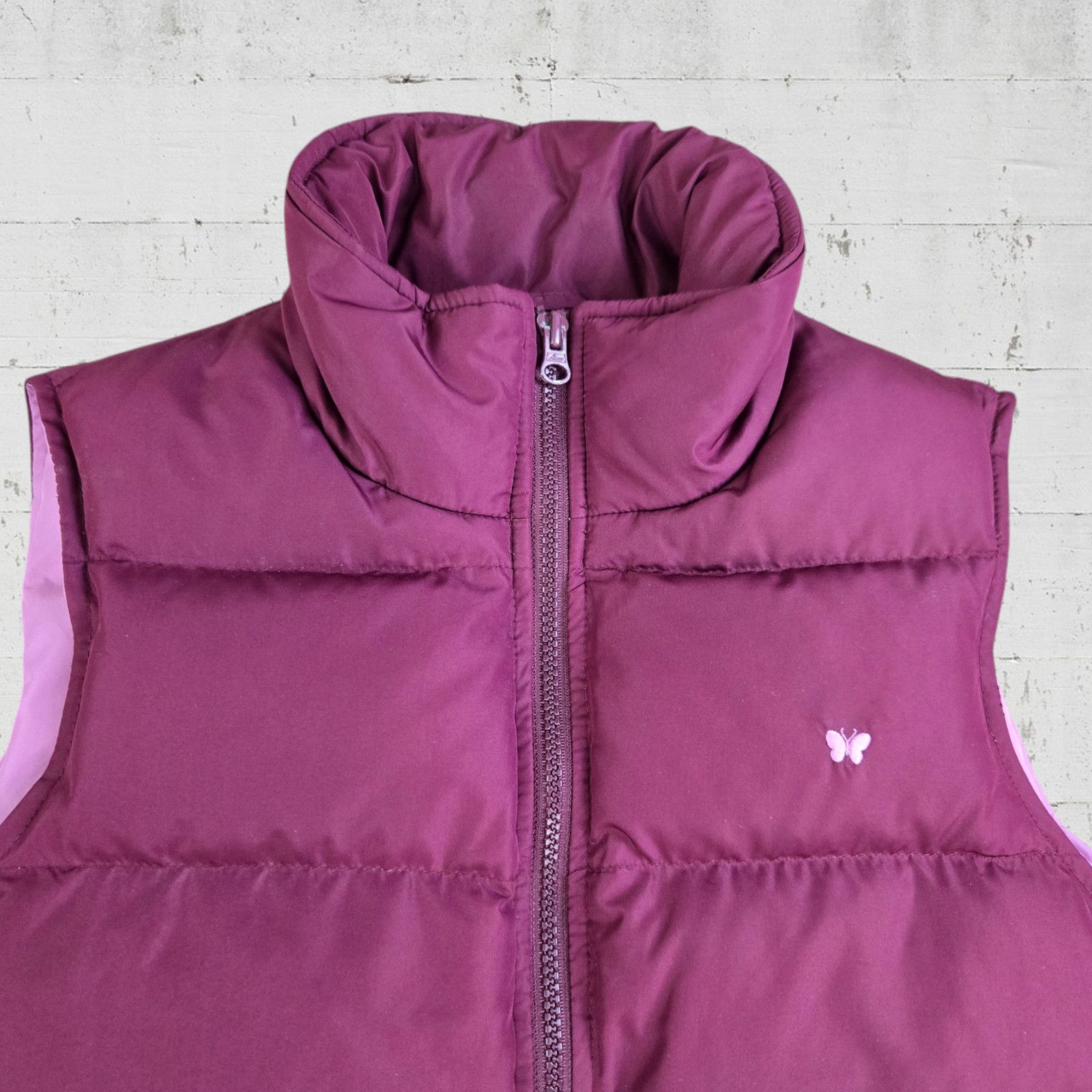 Aeropostale Y2K Aeropostale Purple Puffer Vest Size Medium Size M / US 6-8 / IT 42-44 - 3 Thumbnail