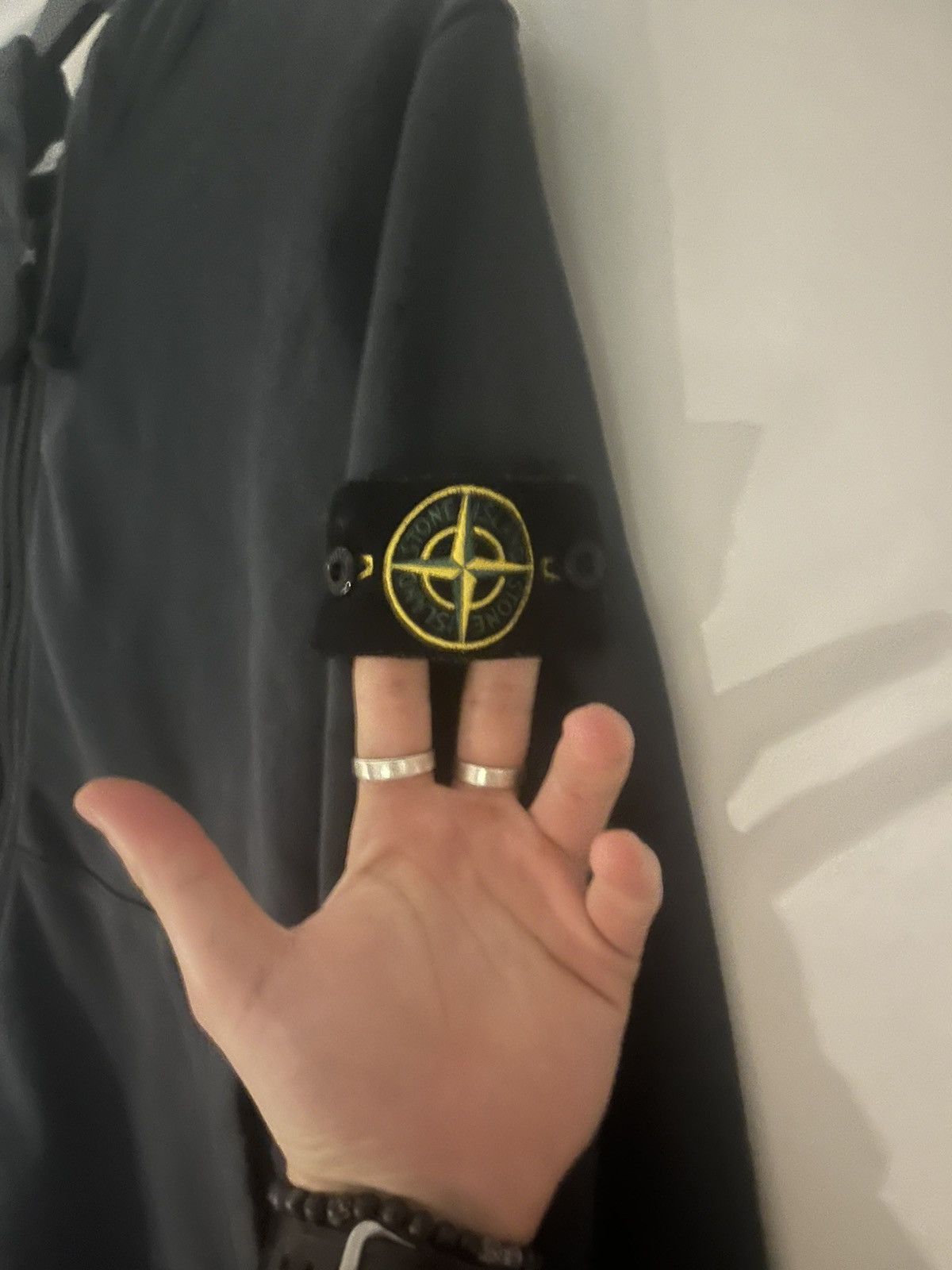 Stone Island Stone Island blue zip hoodie Size US S / EU 44-46 / 1 - 3 Thumbnail
