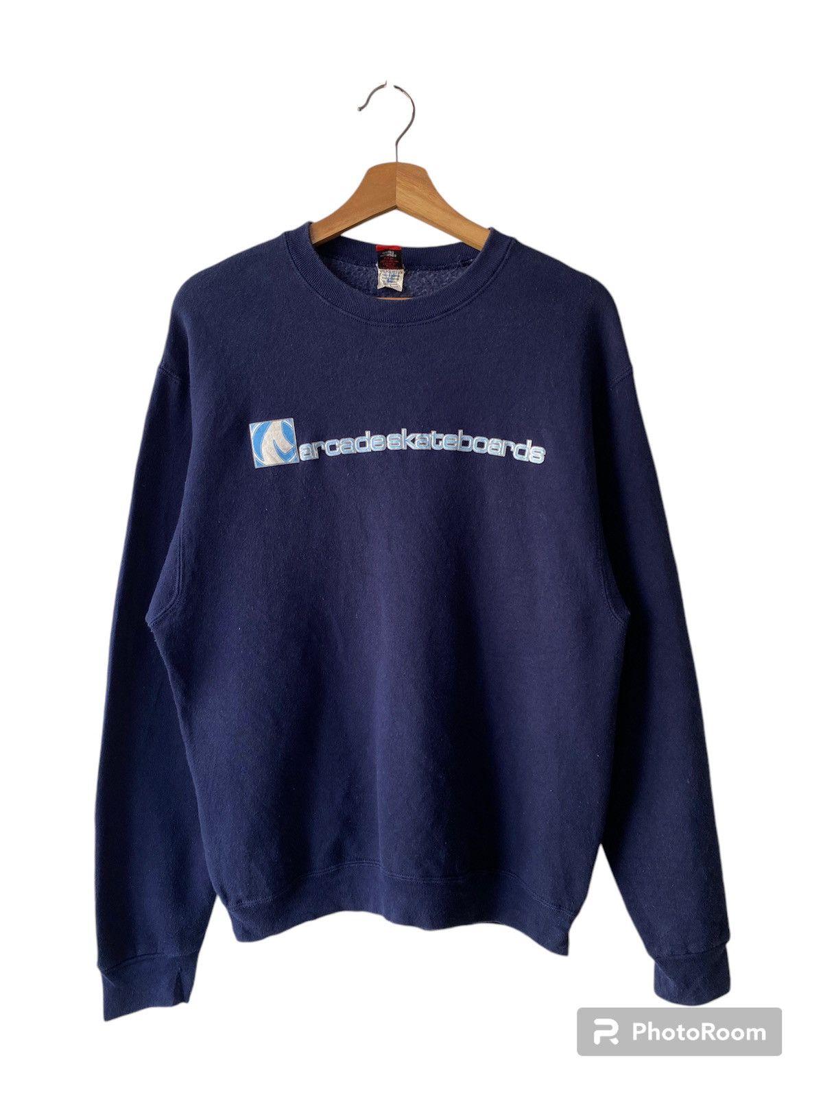 Powell Peralta × Vintage 1990s - Arcade Skateboards Sweatshirt Size US M / EU 48-50 / 2 - 1 Thumbnail